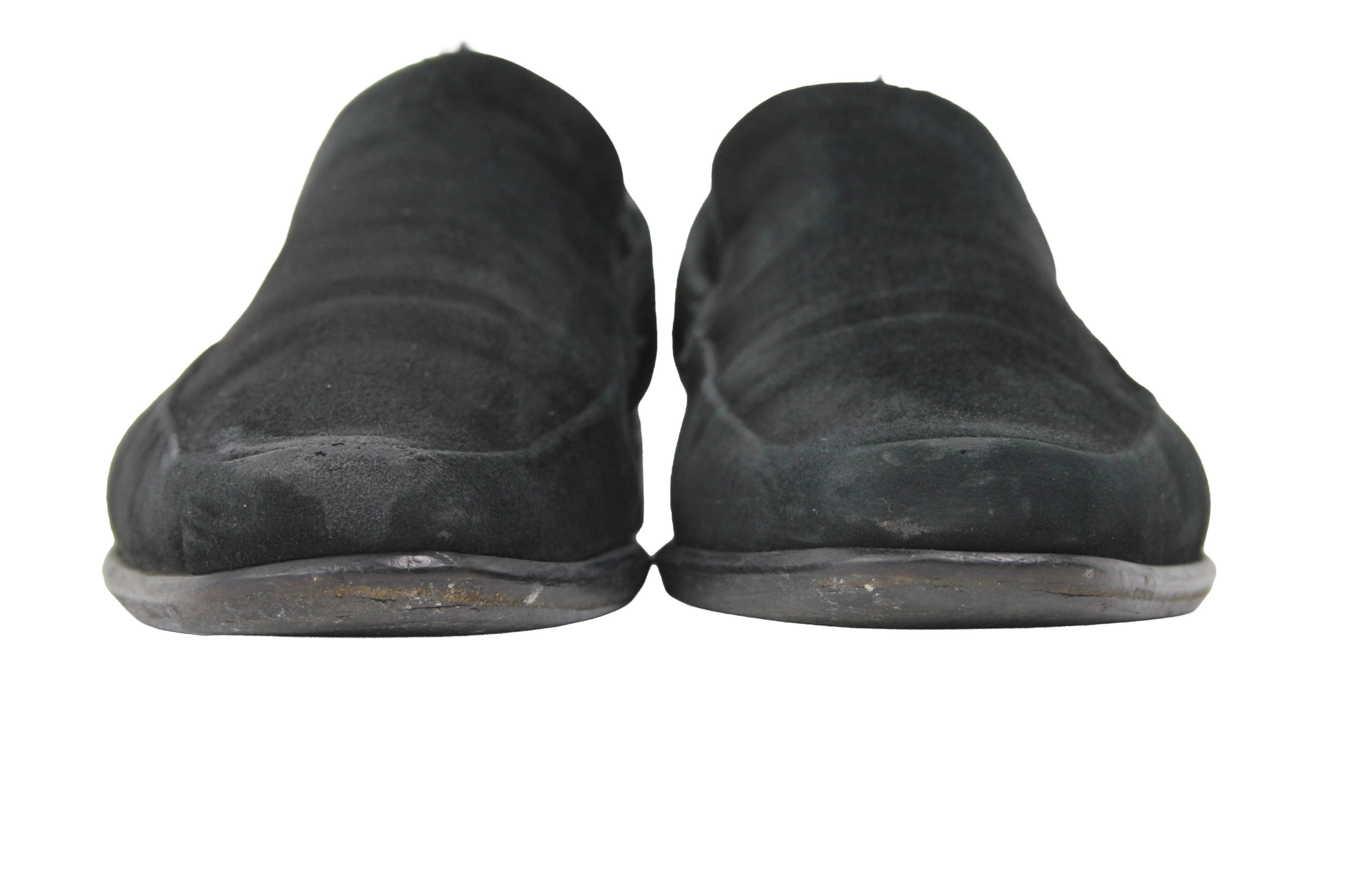 Gianfranco Ferre 90S Logo Suede Loafers Vintage Size US 9 / IT 39 - 4 Thumbnail