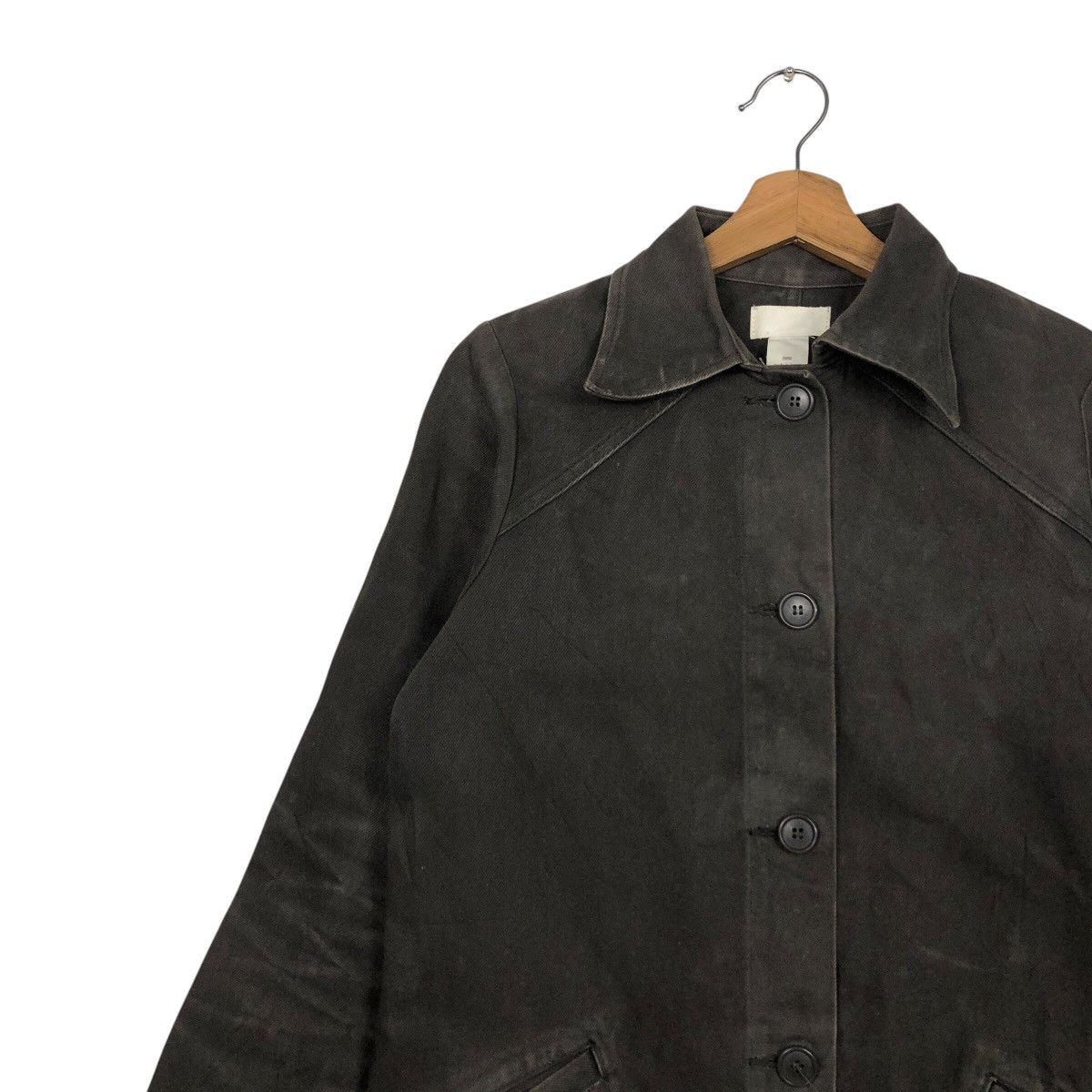 Japanese Brand 📌Vintage Long Jacket Chore Duck Canvas 0000 Made in Japan Size M / US 6-8 / IT 42-44 - 9 Thumbnail