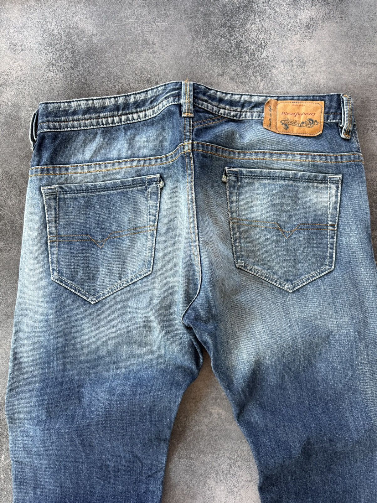 Diesel VTG HYSTERIC GLAMOUR STYLE WASHED DIESEL JEANS 90s Size US 34 / EU 50 - 3 Thumbnail