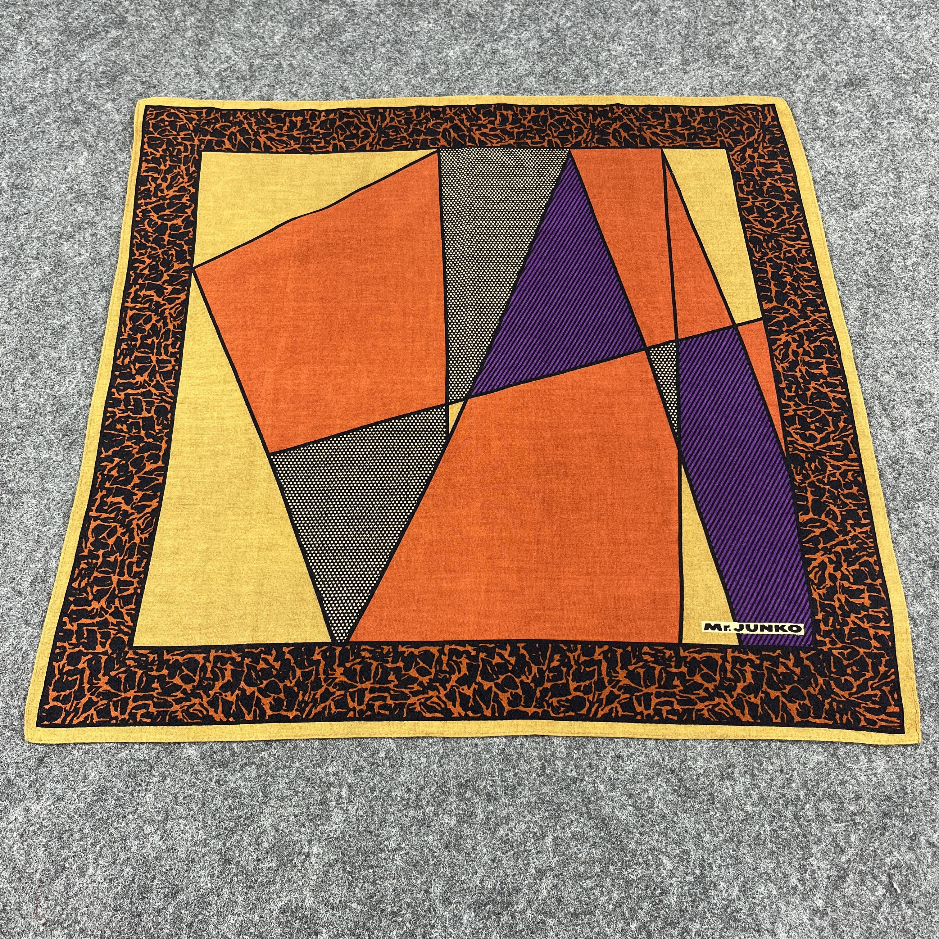 Mr. Junko × Vintage Mr. Junko Handkerchief / Bandana / Neckerchief B135 Size ONE SIZE - 3 Thumbnail