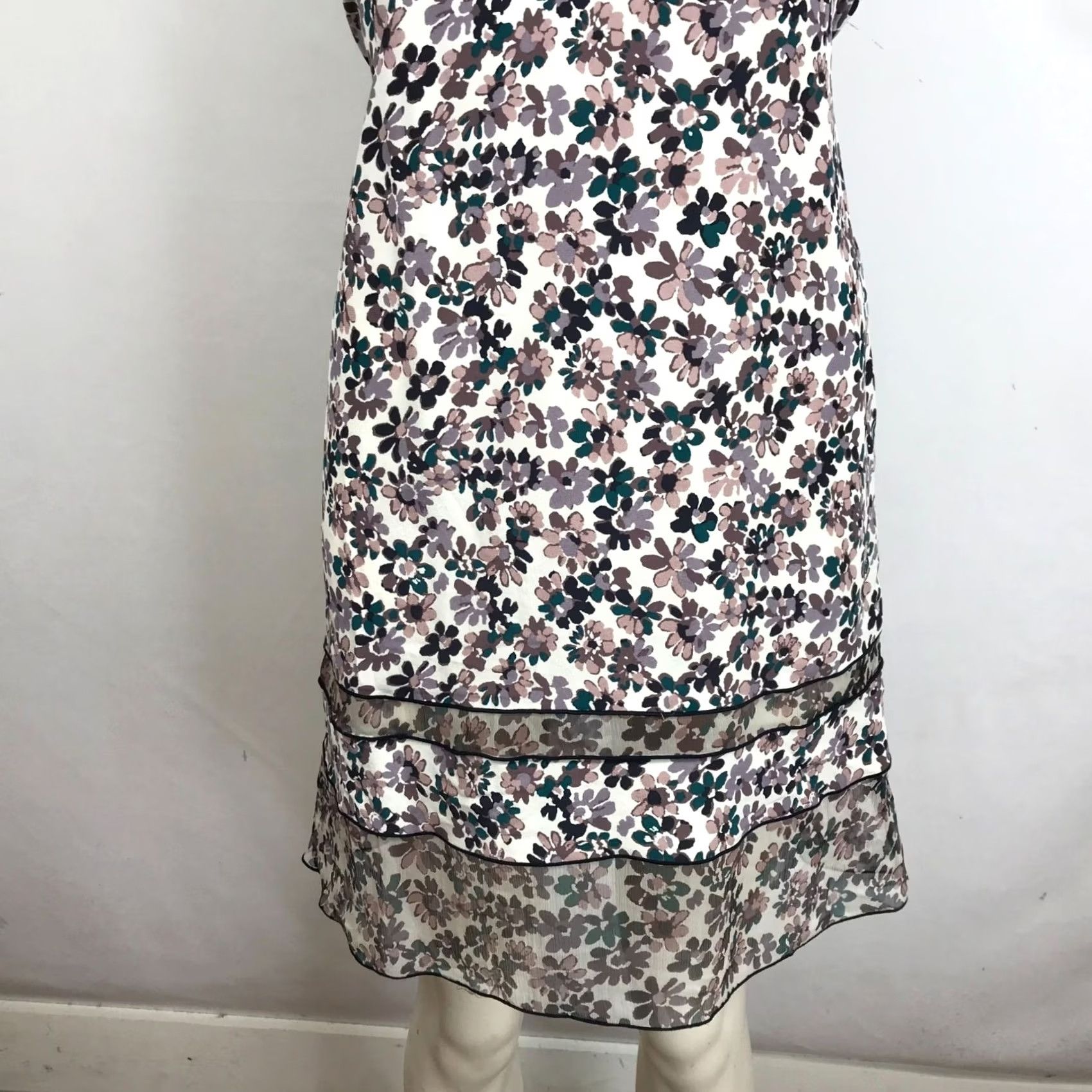 Rag & Bone RAG & BONE - Womens Small Multicolor Spaghetti Strap Necklace Belted Dress Size S / US 4 / IT 40 - 3 Thumbnail