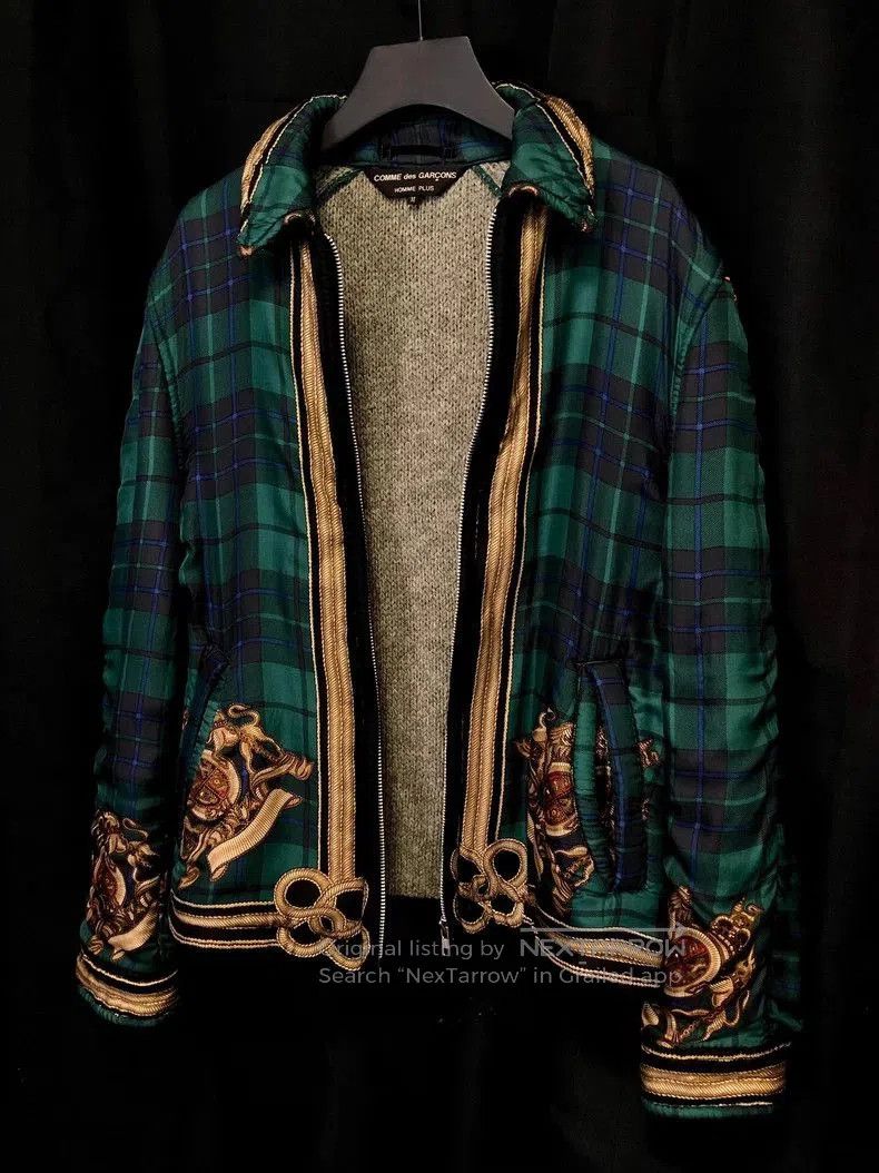 Comme des Garcons Comme des Garçons 99AW Hermès Silk Jacket. Size US M / EU 48-50 / 2 - 2 Thumbnail