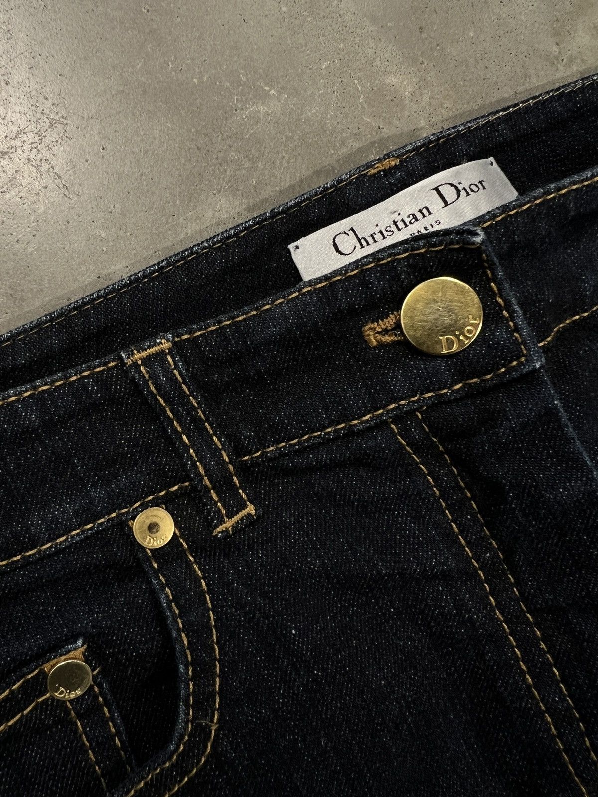 Dior Women’s Vintage Christian Dior Jeans Size 29" - 9 Thumbnail