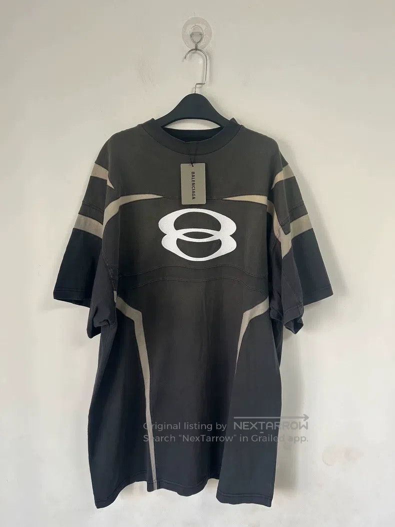 Balenciaga Balenciaga Double ring spliced racing short-sleeve size 3 Size US L / EU 52-54 / 3 - 1 Thumbnail