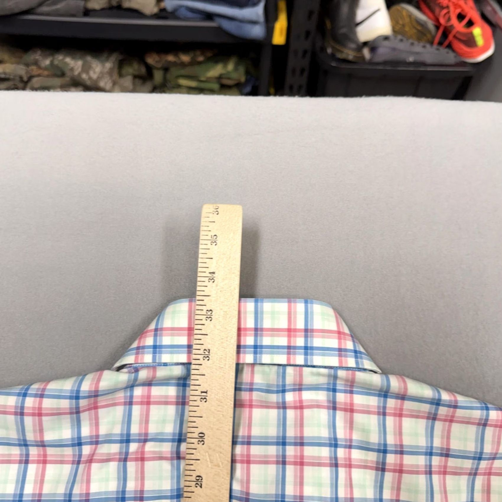 Peter Millar Peter Millar Shirt Mens XL Multicolor Plaid Button Down Long Sleeve Casual Size US XL / EU 56 / 4 - 7 Thumbnail