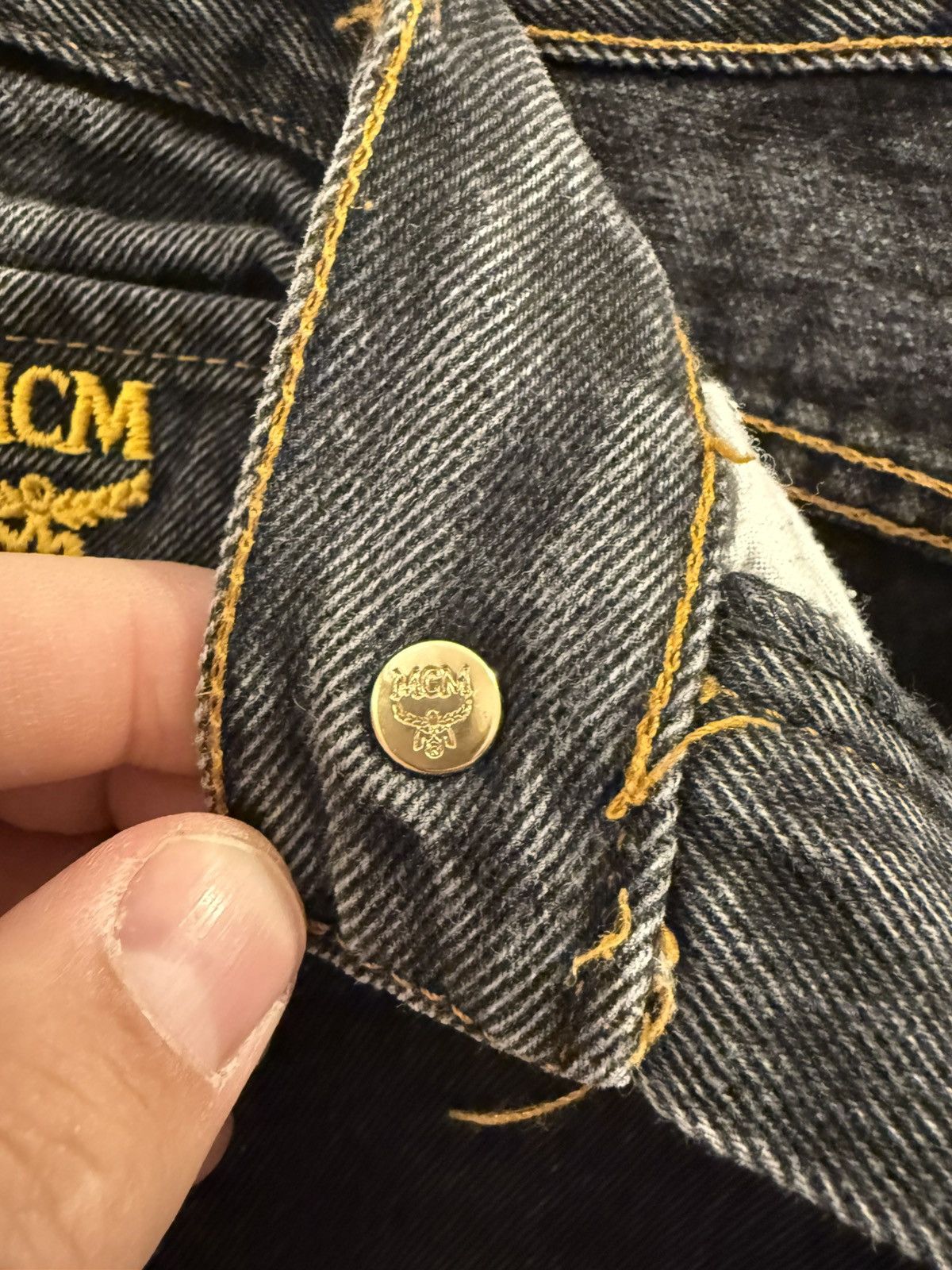 MCM very stylish jeans Size 31" - 6 Thumbnail