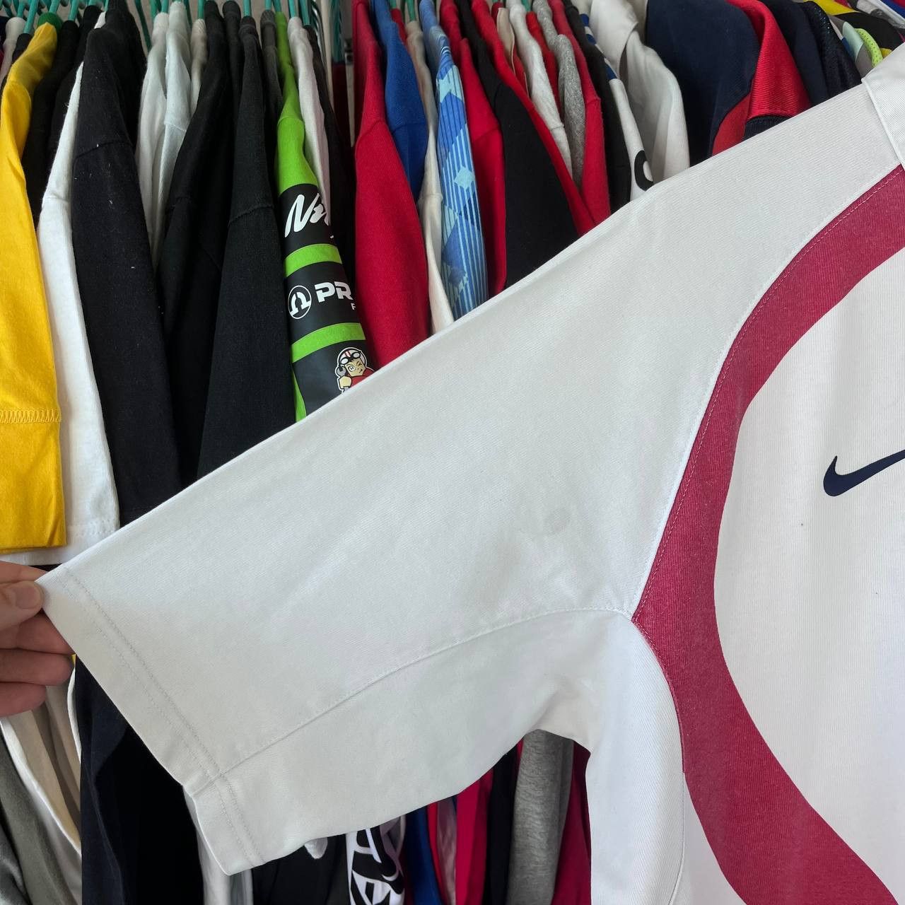Nike NIke England Rugby World Cup 2007 Jersey Polo Tshirt Size US XXL / EU 58 / 5 - 2 Thumbnail