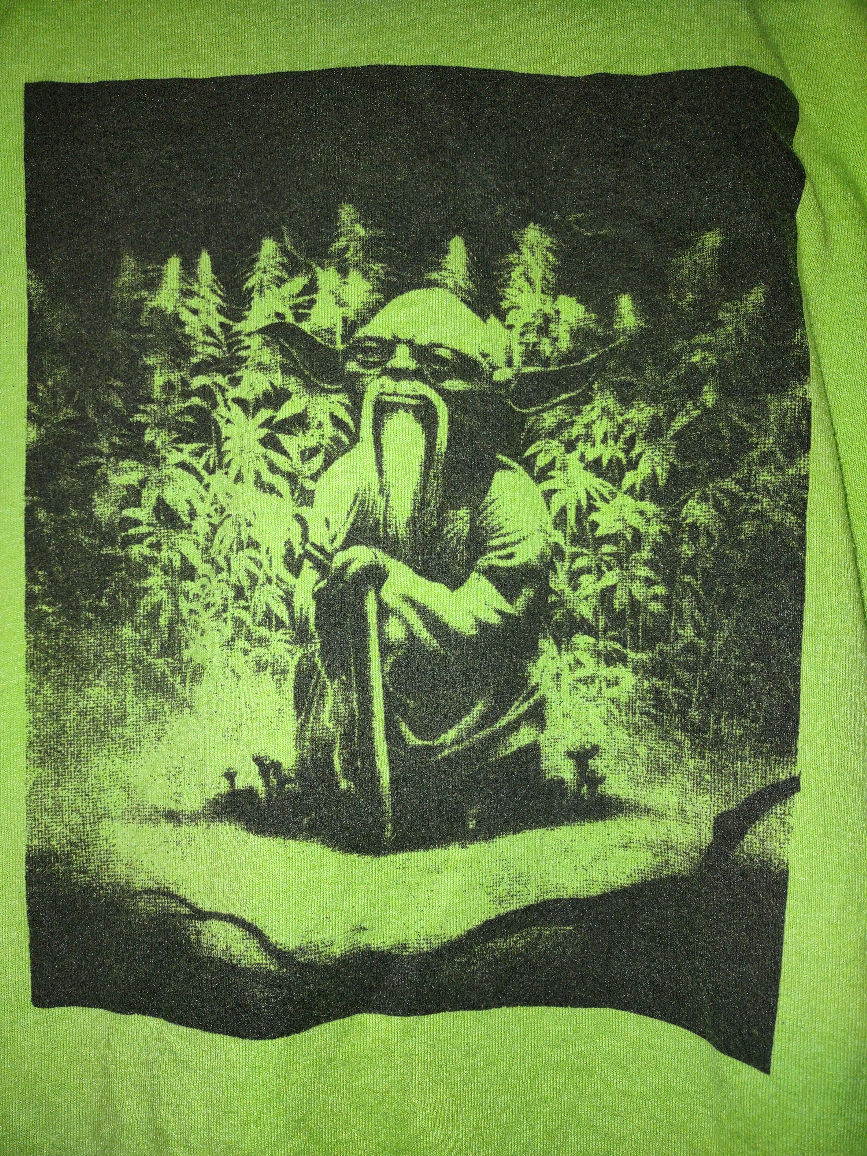 Vintage Stoner Yoda bootleg shirt Size US S / EU 44-46 / 1 - 2 Thumbnail