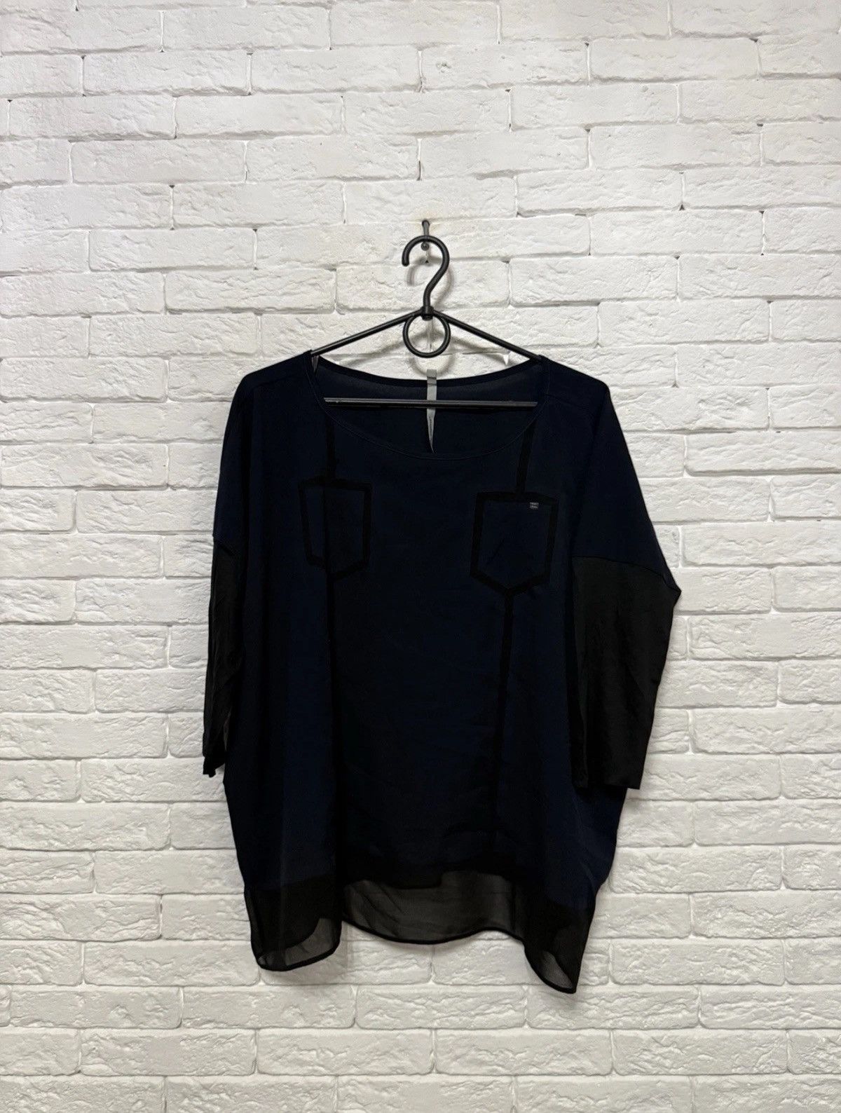 Cop Copine Vintage Cop Copine Top Blouse Pockets Tess Top Sz M Size M / US 6-8 / IT 42-44 - 1 Thumbnail