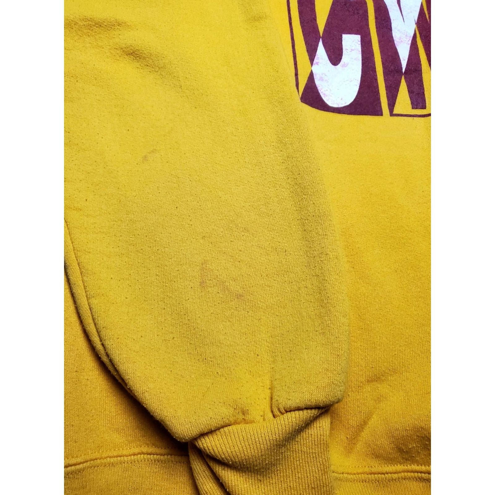 Russell Athletic VINTAGE Russell Athletic Sweatshirt XL Womens Yellow Crewneck Pullover USA Made Size XL / US 12-14 / IT 48-50 - 3 Thumbnail