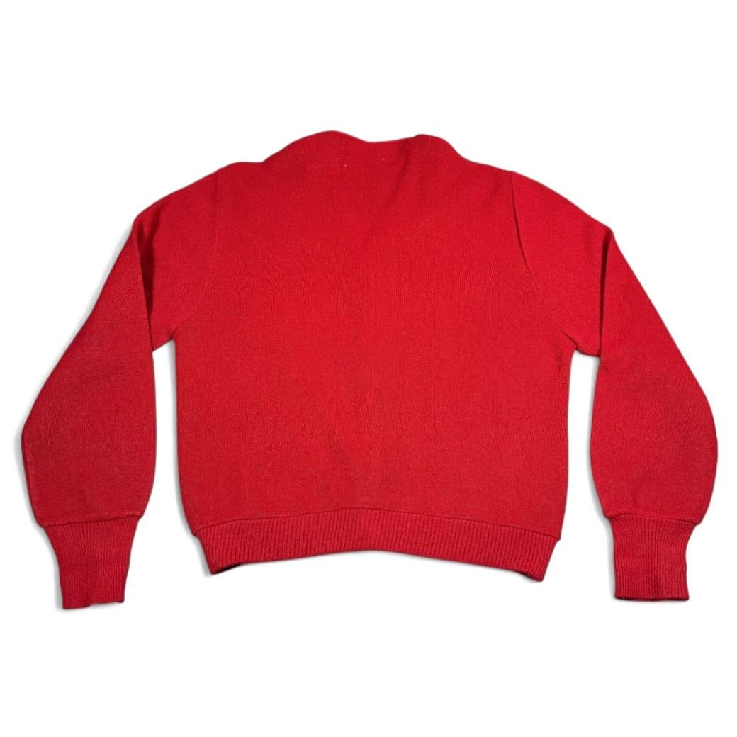 Vintage VINTAGE Robert Bruce Cardigan Sweater Adult MEDIUM Red Orlon Par 70 Golf 70s Mens Size US M / EU 48-50 / 2 - 3 Thumbnail
