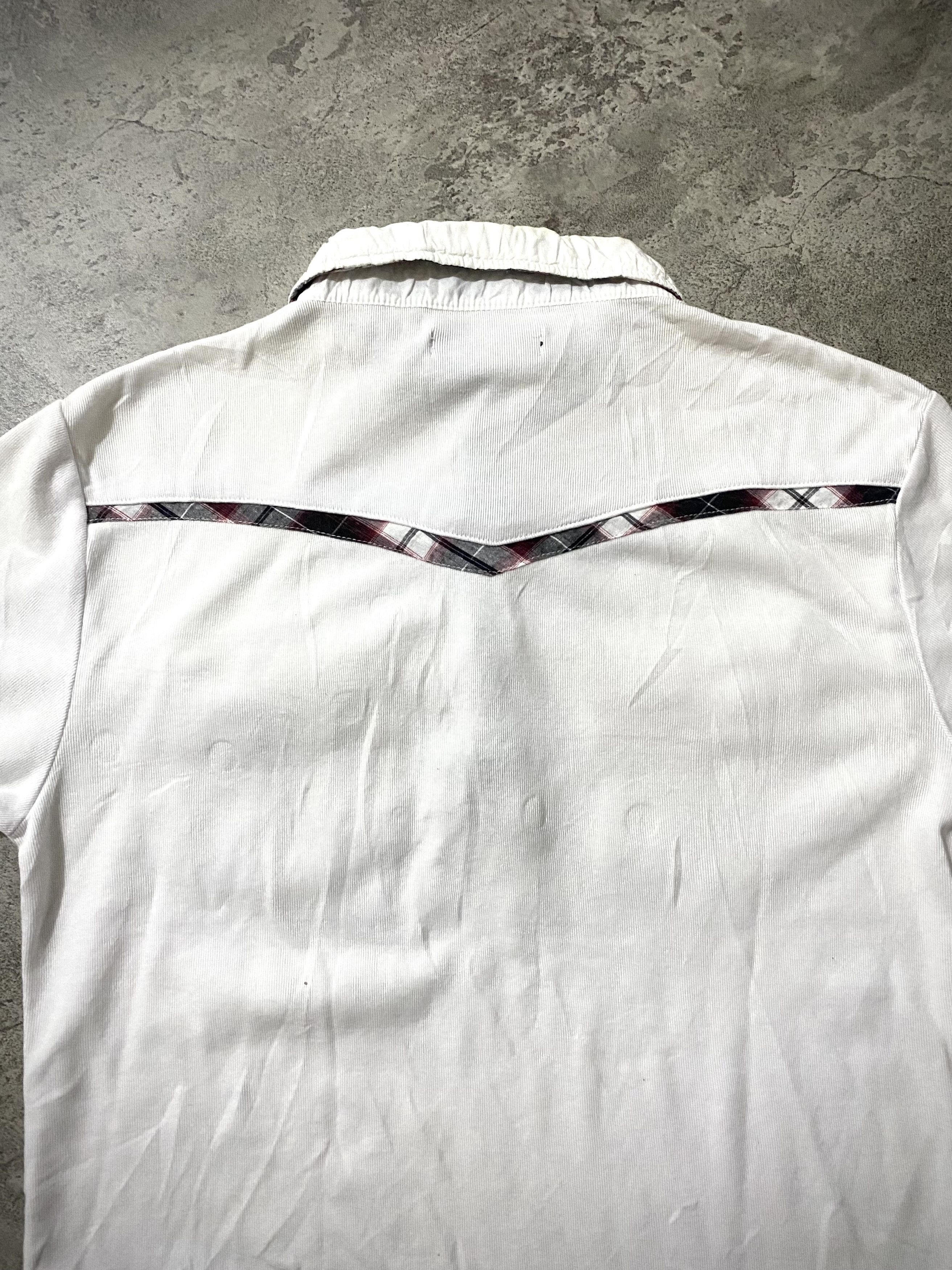 In The Attic INTHEATTIC HOMME DOUBLE LAYER BONDAGE POLO SHIRT Size US M / EU 48-50 / 2 - 7 Thumbnail