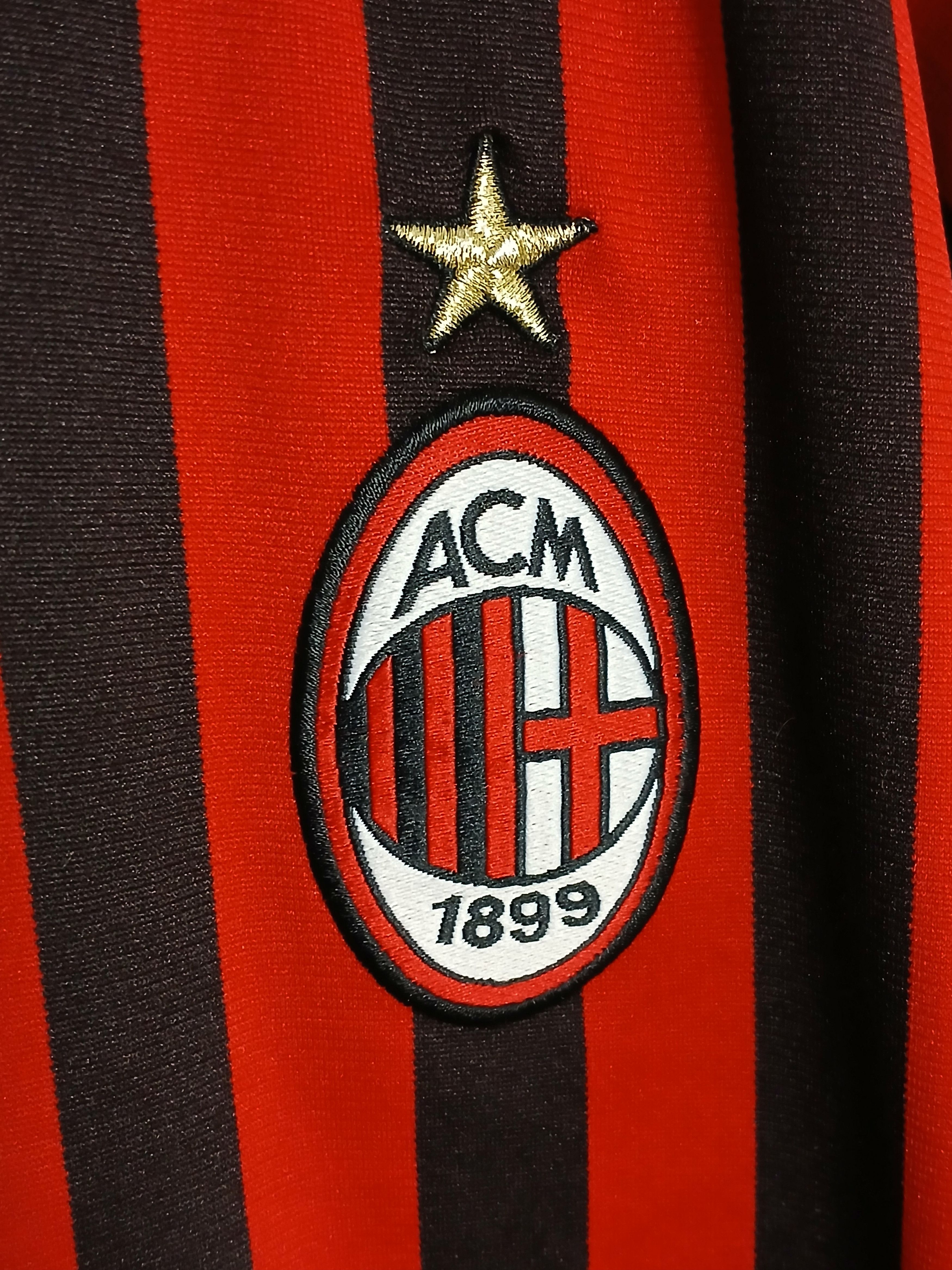 Other Milan 11/12 Home Football Jersey T-Shirt Size US S / EU 44-46 / 1 - 4 Thumbnail
