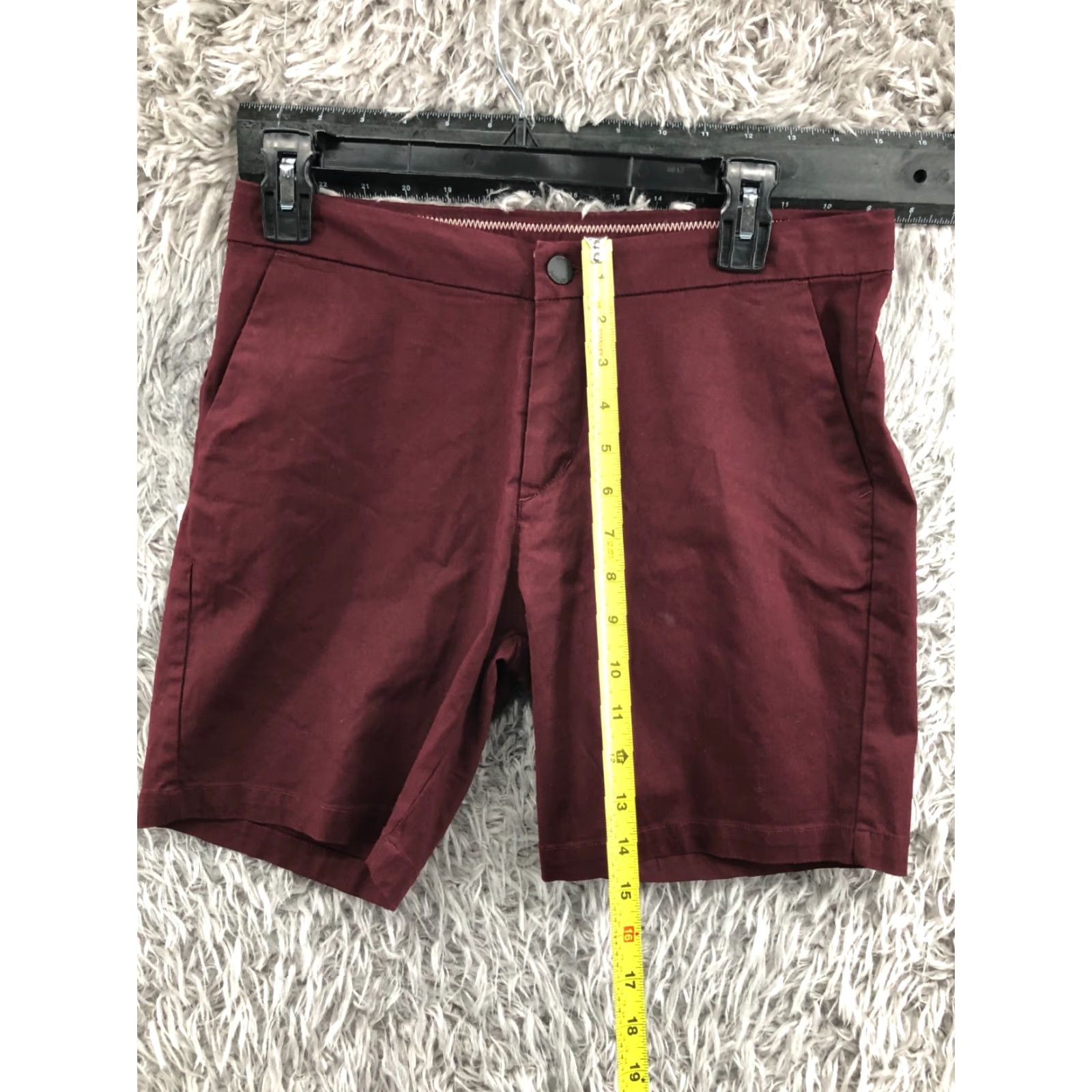 Vintage Radmor Womens Golf Shorts Medium Wash Red Size 4 Mid Rise 5-Pocket Denim Cotton Casual Modern American Size 27" / US 4 / IT 40 - 3 Thumbnail