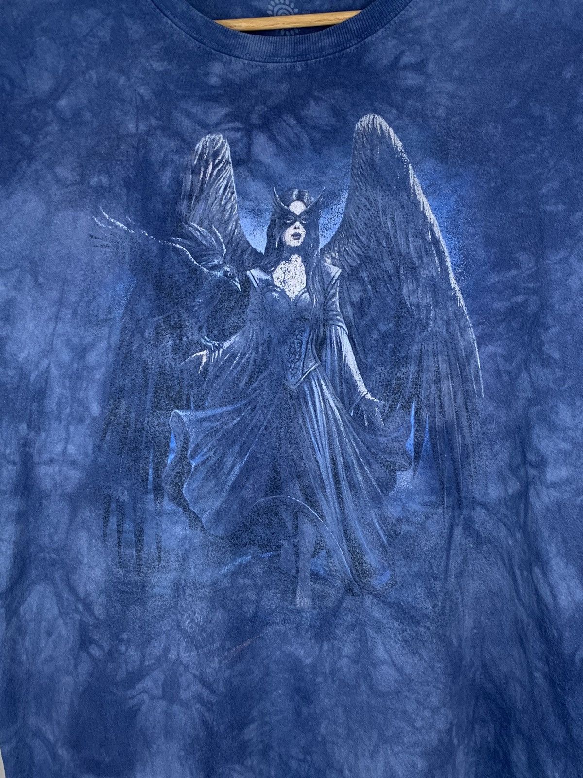 Other Vintage The Mountain Angel T-Shirt XL Blue Fantasy Art Movie Size US XL / EU 56 / 4 - 3 Thumbnail