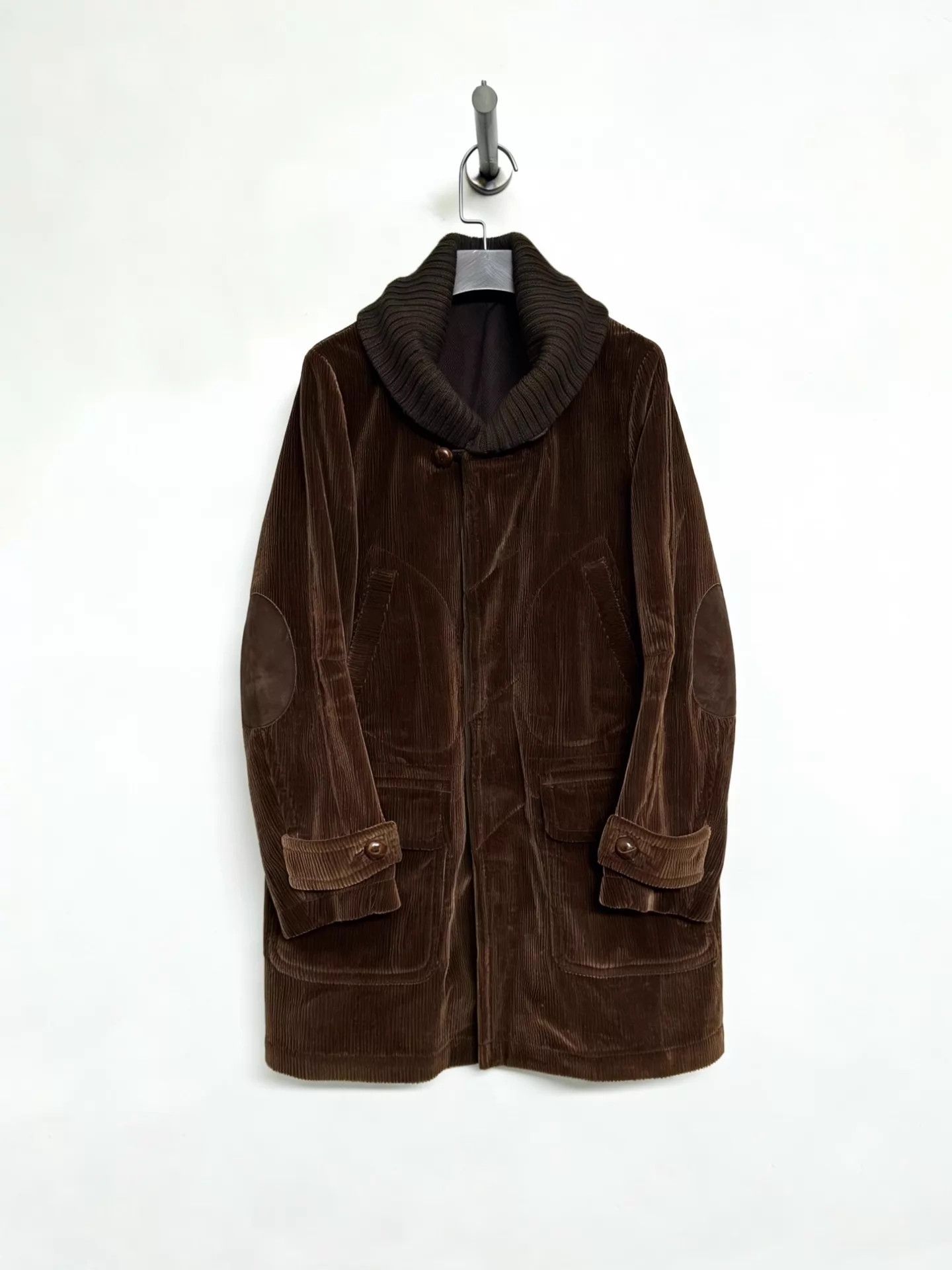 Number (N)ine Number (N)ine 08AW Runway Corduroy Overcoat Size 2 Size US M / EU 48-50 / 2 - 1 Thumbnail