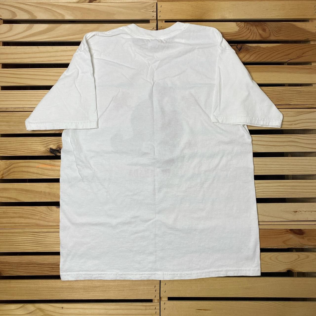 Gildan Vintage Bear Naked White Funny Nature Tee Size Large Size US L / EU 52-54 / 3 - 2 Thumbnail