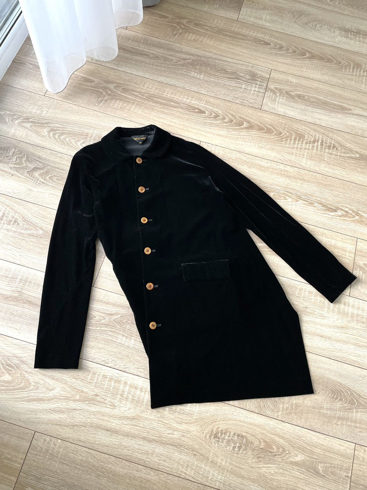 Comme des Garcons ARCHIVE Comme Des Garçons Asymmetrical Coat Jacket Blazer Size M / US 6-8 / IT 42-44 - 13 Thumbnail