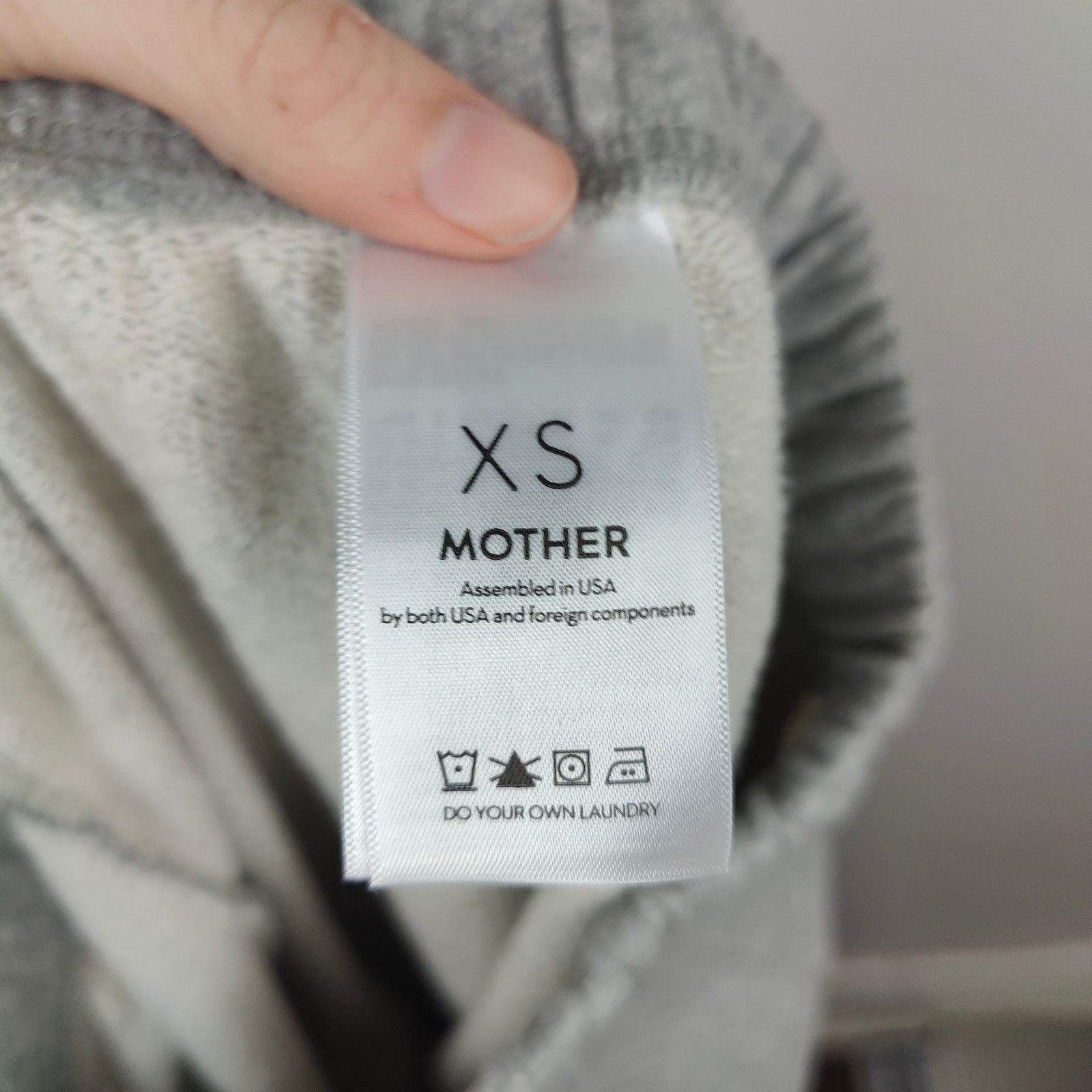 MOTHER Mother The Bender Sweatpants Womens XS Move It Gray Heather Size 26" / US 2 / IT 38 - 7 Thumbnail