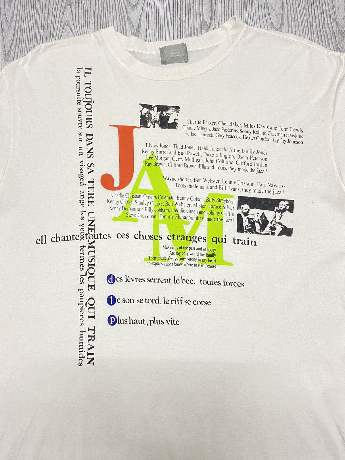 Vintage Vintage Lautremont Men Design Line Up of Musicians Jazz Size US M / EU 48-50 / 2 - 6 Thumbnail