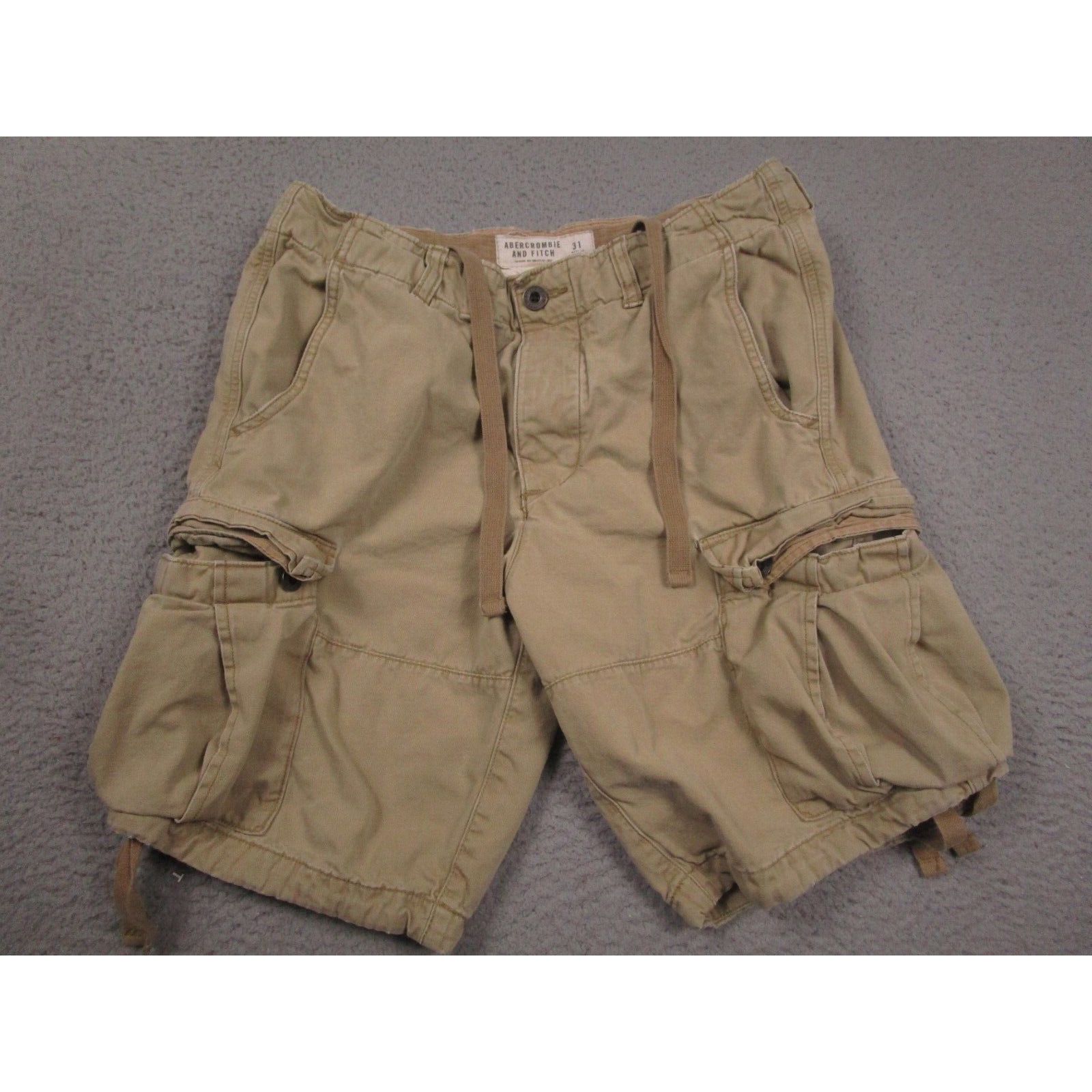 Abercrombie hot sale khaki shorts