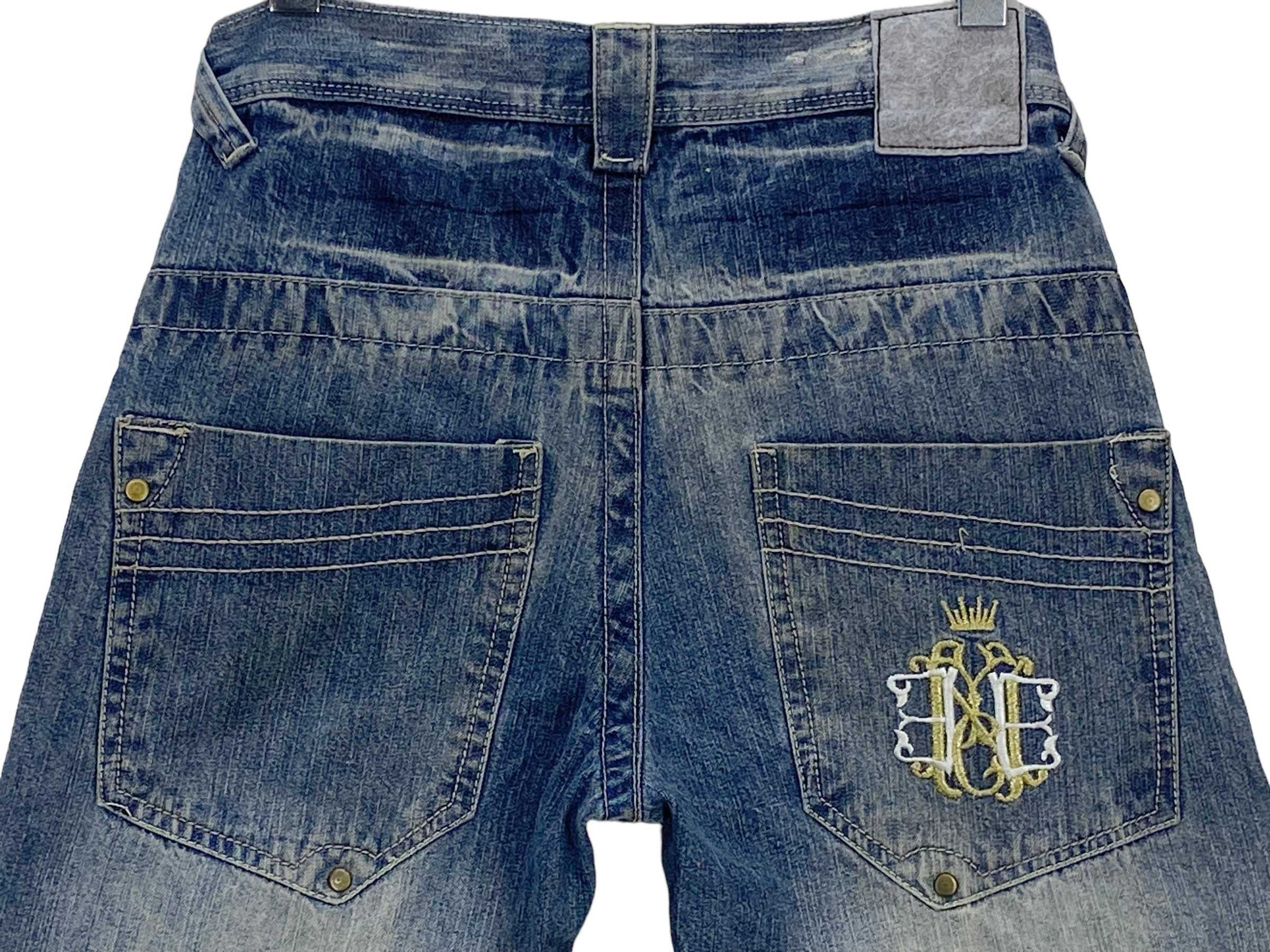 Enyce ENYCE Denim Flare Distressed Jeans Pants Size US 28 / EU 44 - 5 Thumbnail