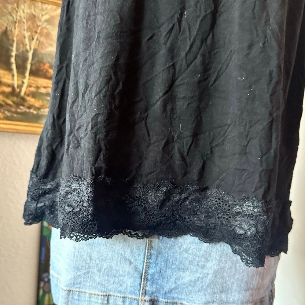 Other lane bryant black lace tank top Size XXL / US 16-18 / IT 52-54 - 3 Thumbnail