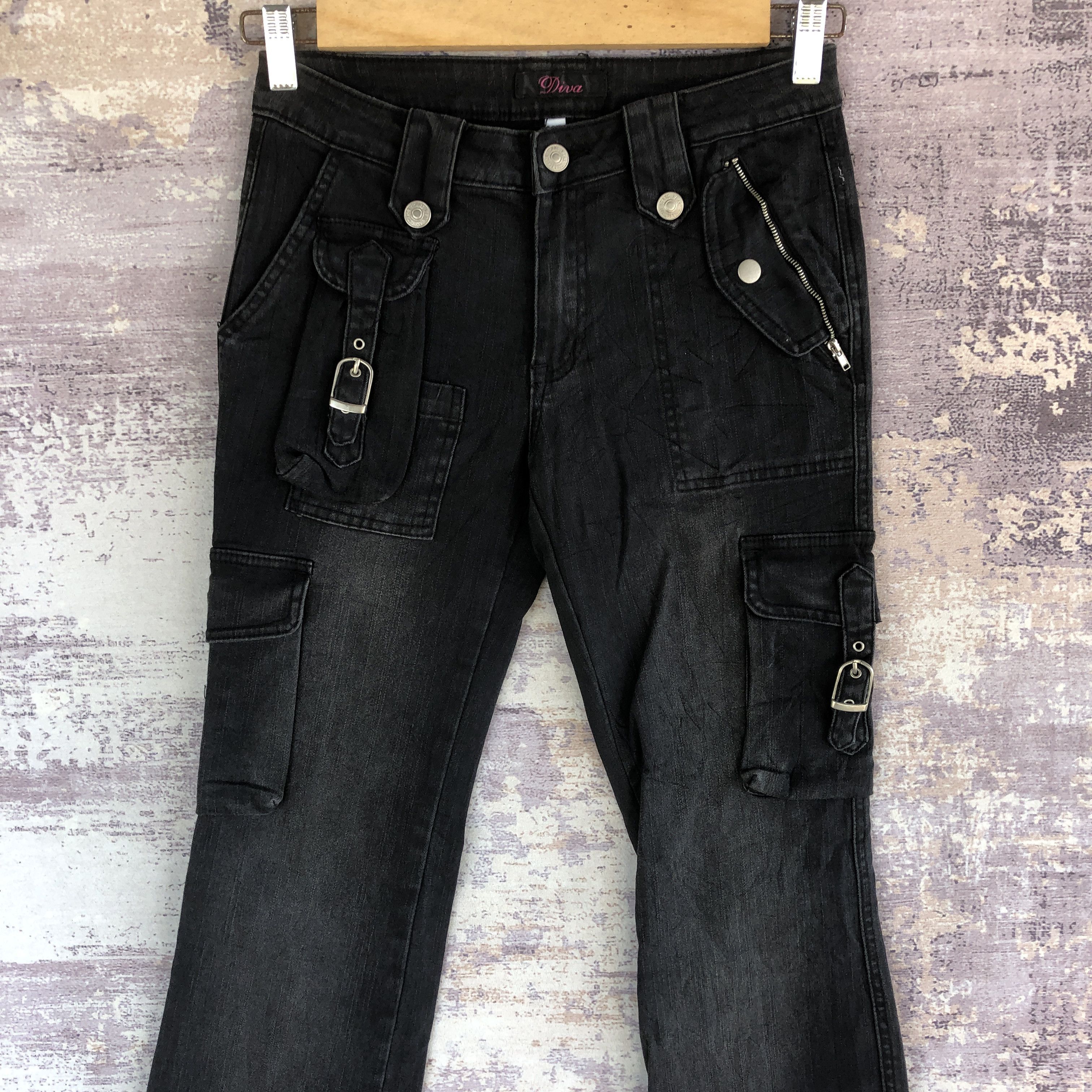 Japanese Brand × Vintage Vintage Japanese Cargo Pants Bondage Trousers Fatigue Pants Size 27" / US 4 / IT 40 - 3 Thumbnail