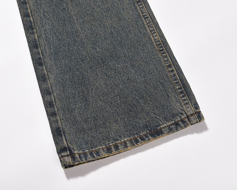 Vintage High street retro distressed work jeans for men Size US 32 / EU 48 - 3 Thumbnail