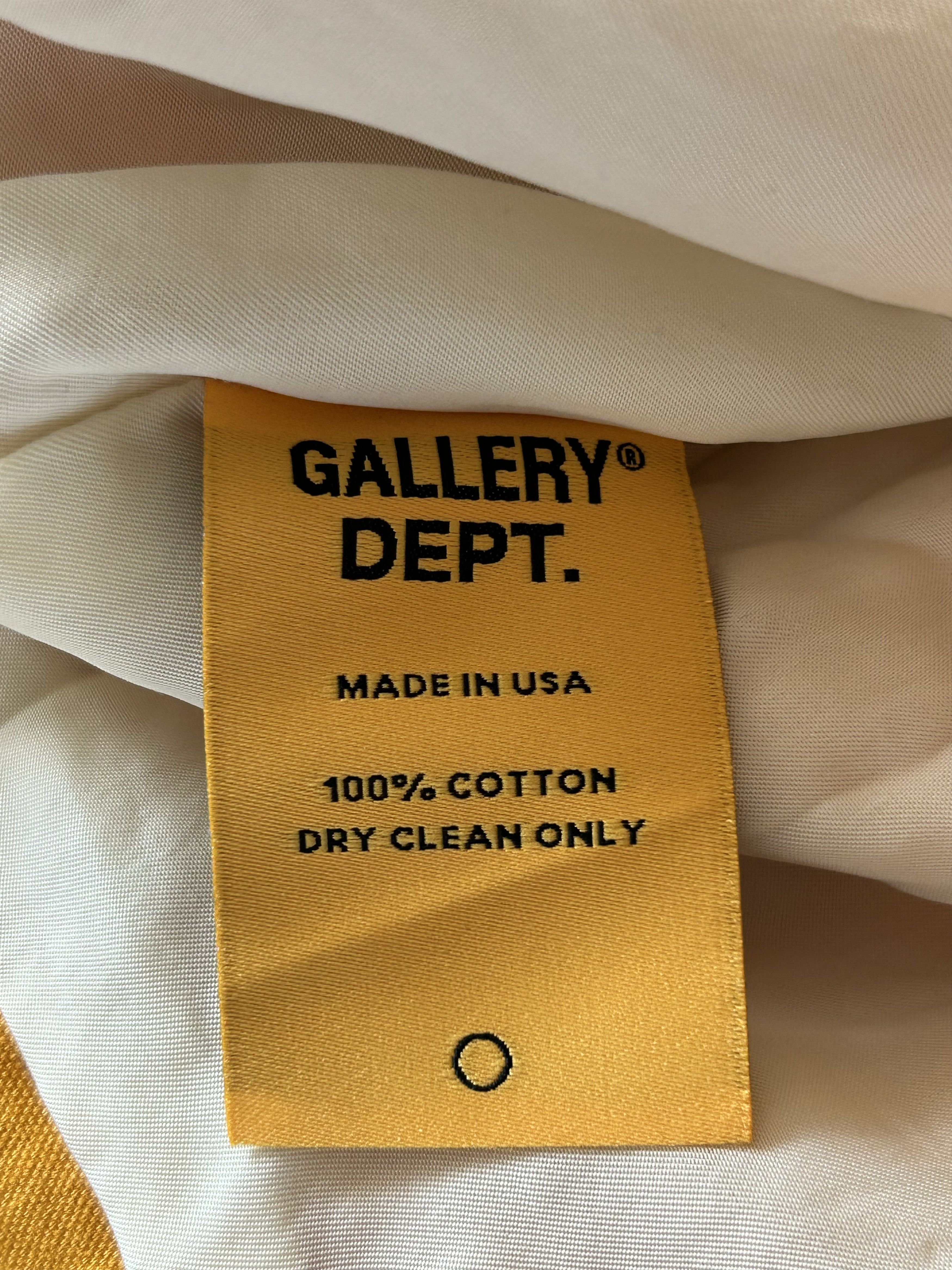 Gallery Dept. Gallery Dept Yellow & Black G-Ball Montecito Jacket Size US L / EU 52-54 / 3 - 4 Thumbnail