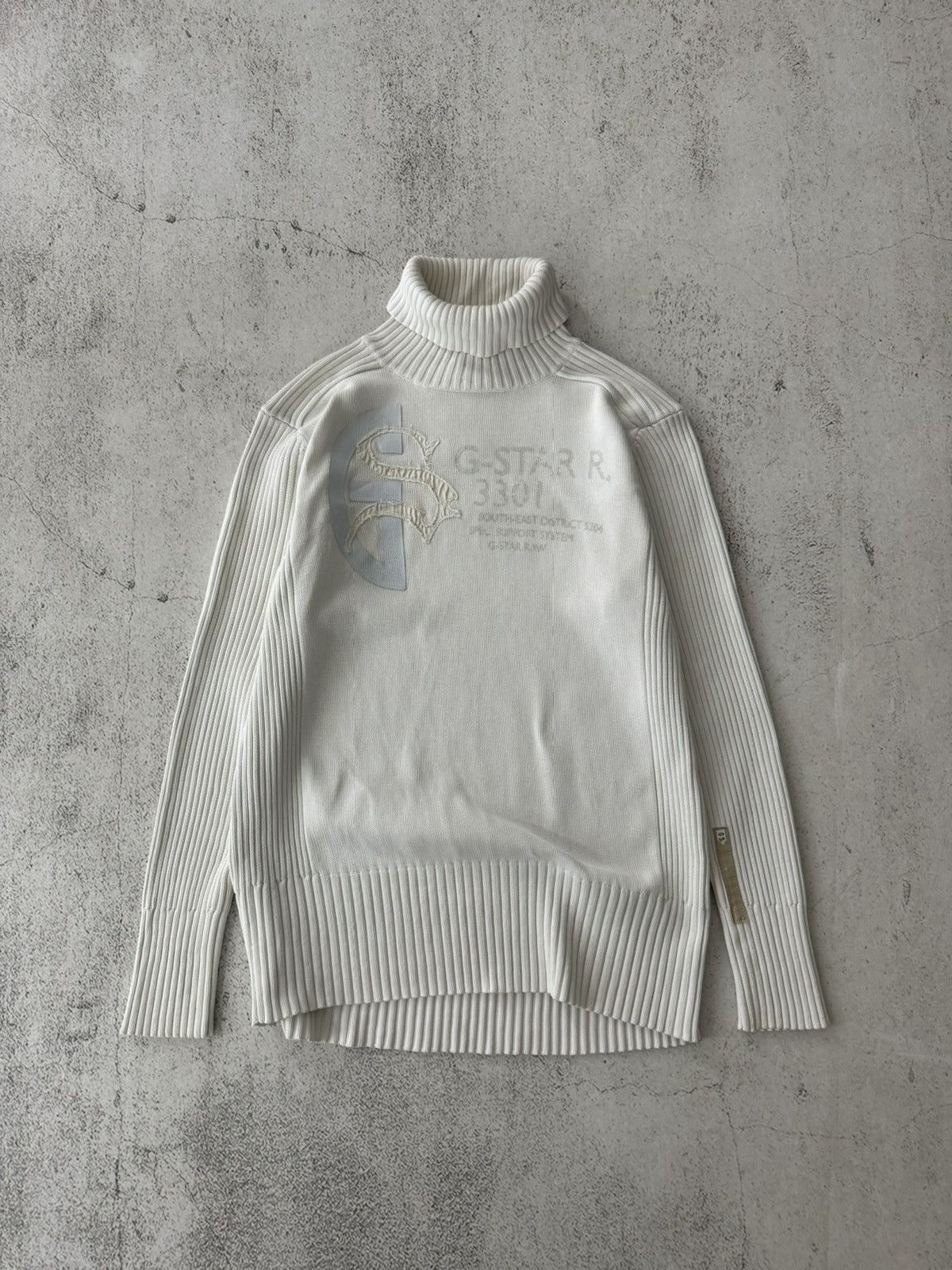 G-Star × Vintage G-Star Raw Vintage Roll Neck Size US L / EU 52-54 / 3 - 1 Thumbnail