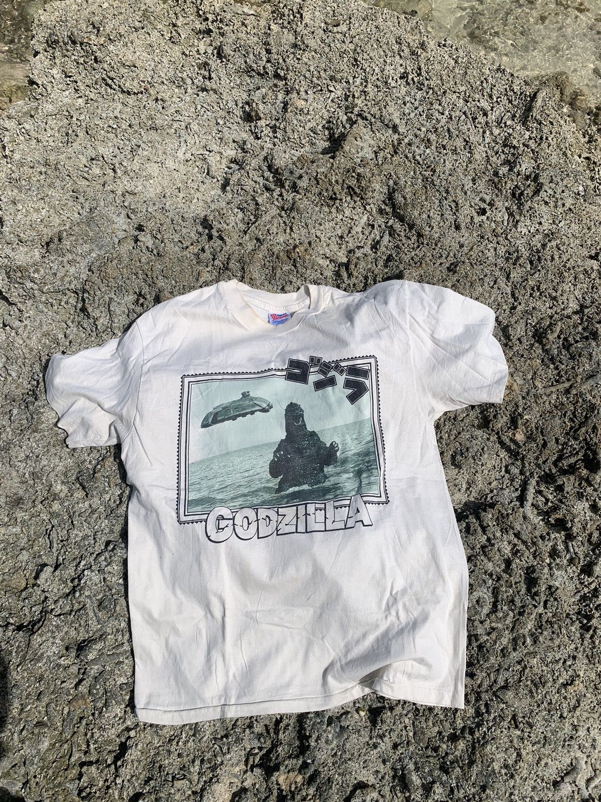 Vintage Vintage 90s Very Rare Godzilla Promo Movie Tee Erd Grunge Size US L / EU 52-54 / 3 - 2 Thumbnail