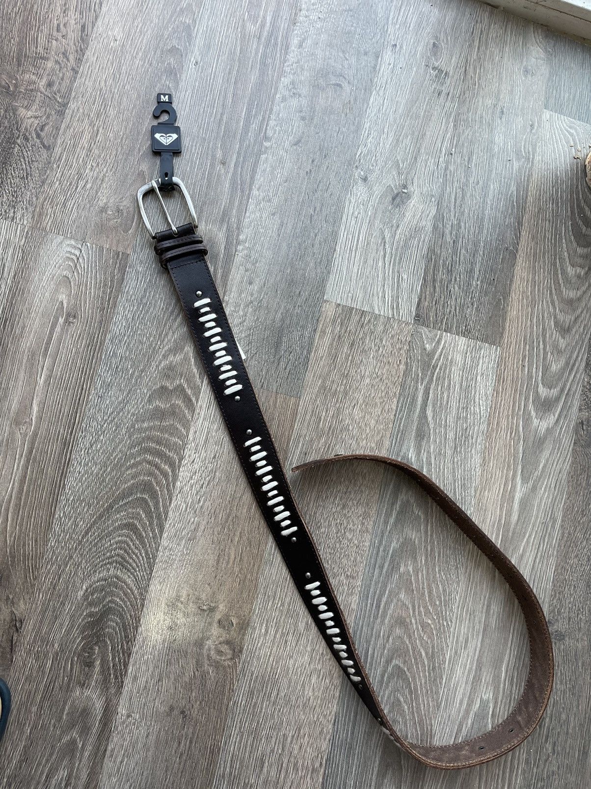 Quiksilver × Vintage New Vintage Quiksilver leather Streetwear Belt Y2K Size ONE SIZE - 1 Thumbnail