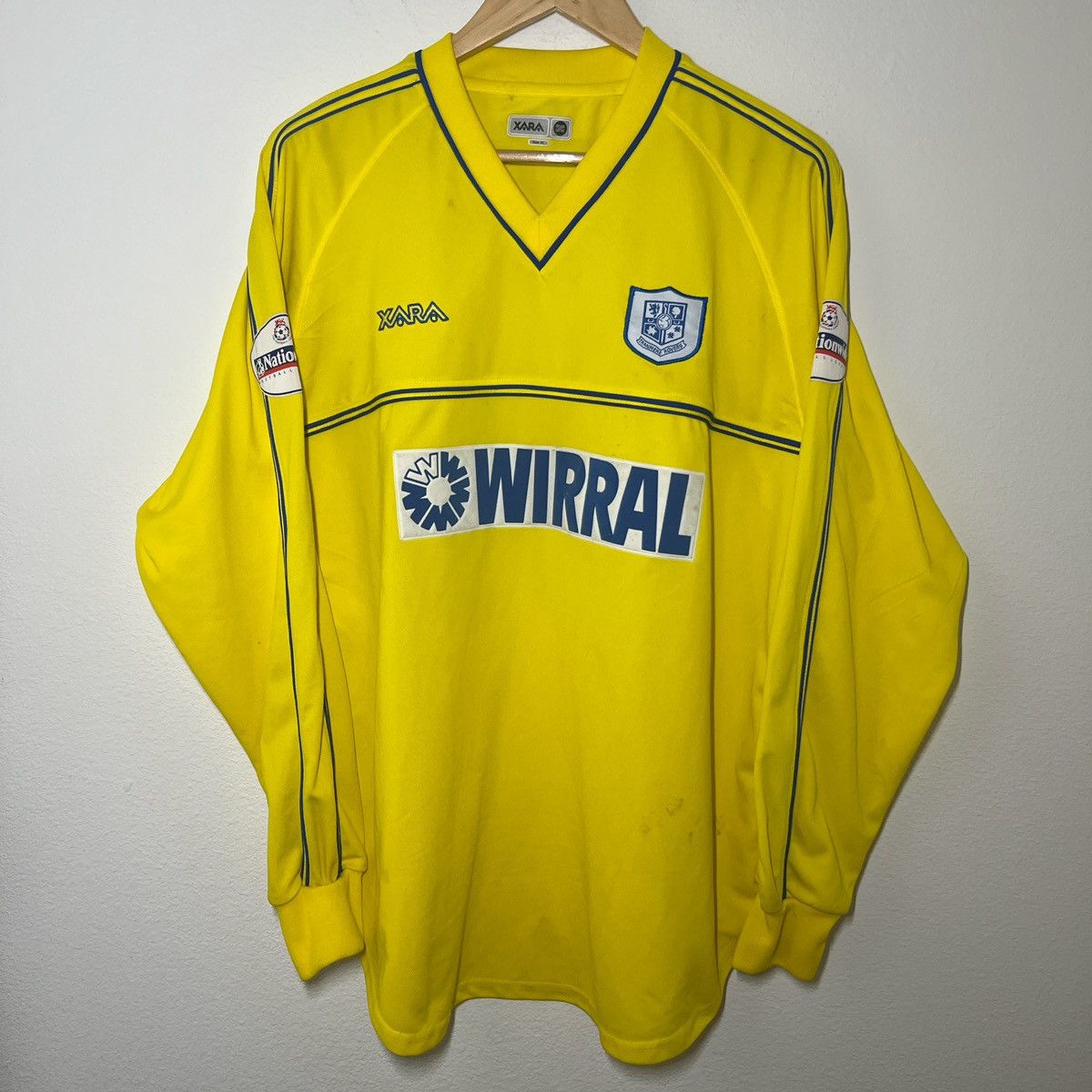 Vintage Tranmere Rovers Iain Anderson 2001-2004 Away Jersey | Soccer Size US XL / EU 56 / 4 - 1 Thumbnail