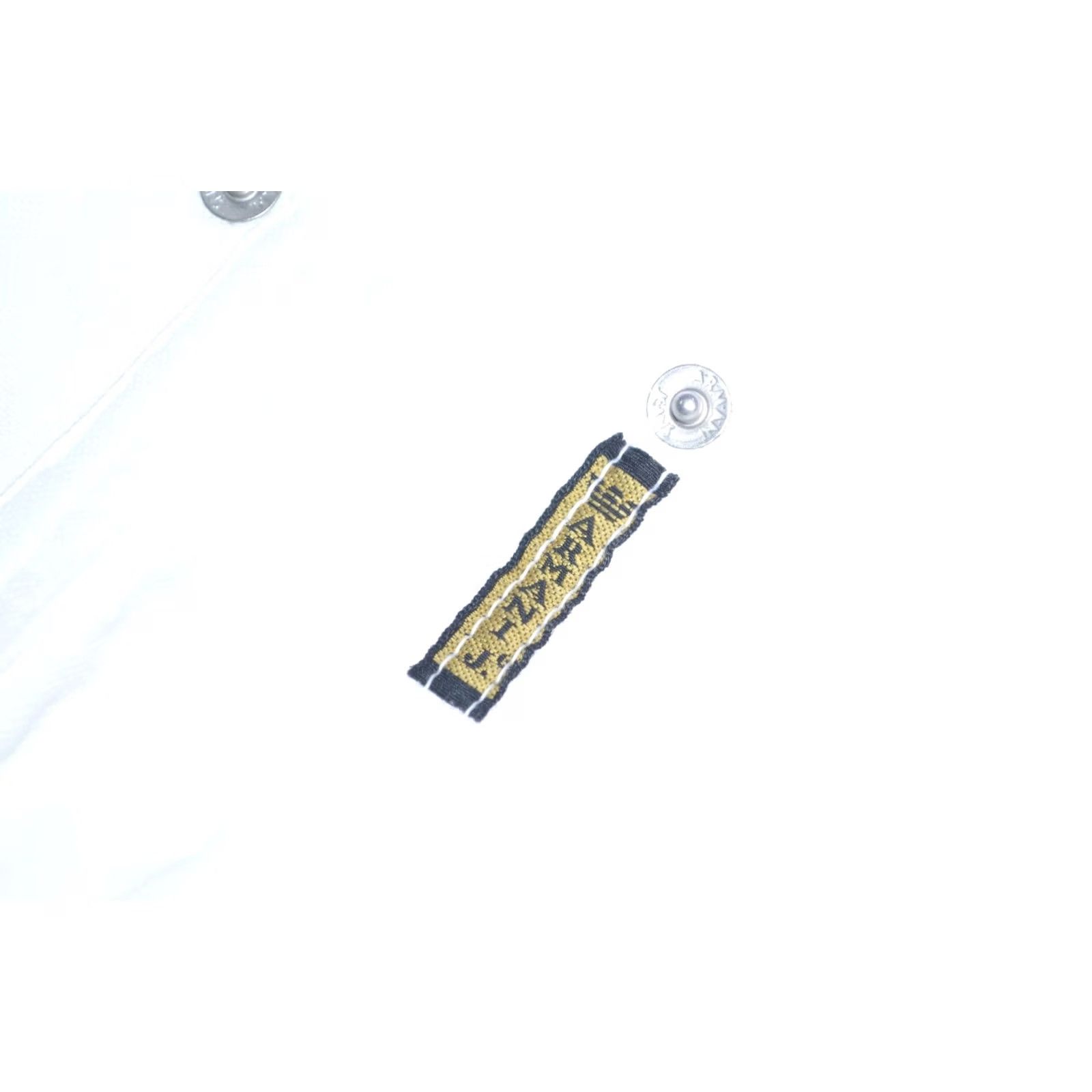 Vintage Armani Jeans White Linen Blend Carpenter Jeans IT46 W30 Mens Regular 30 White Linen Blend Carpenter Jeans Size US 30 / EU 46 - 5 Thumbnail