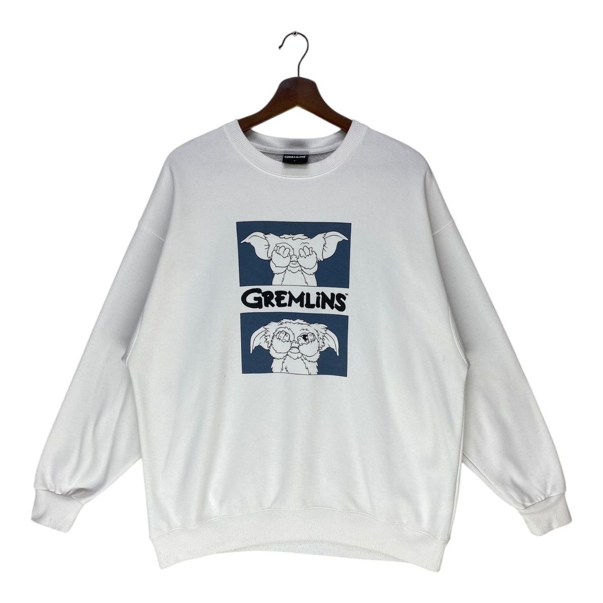 Cartoon Network Gremlins Sweatshirt Big Logo Spellout Crewneck Size L Size US L / EU 52-54 / 3 - 1 Thumbnail