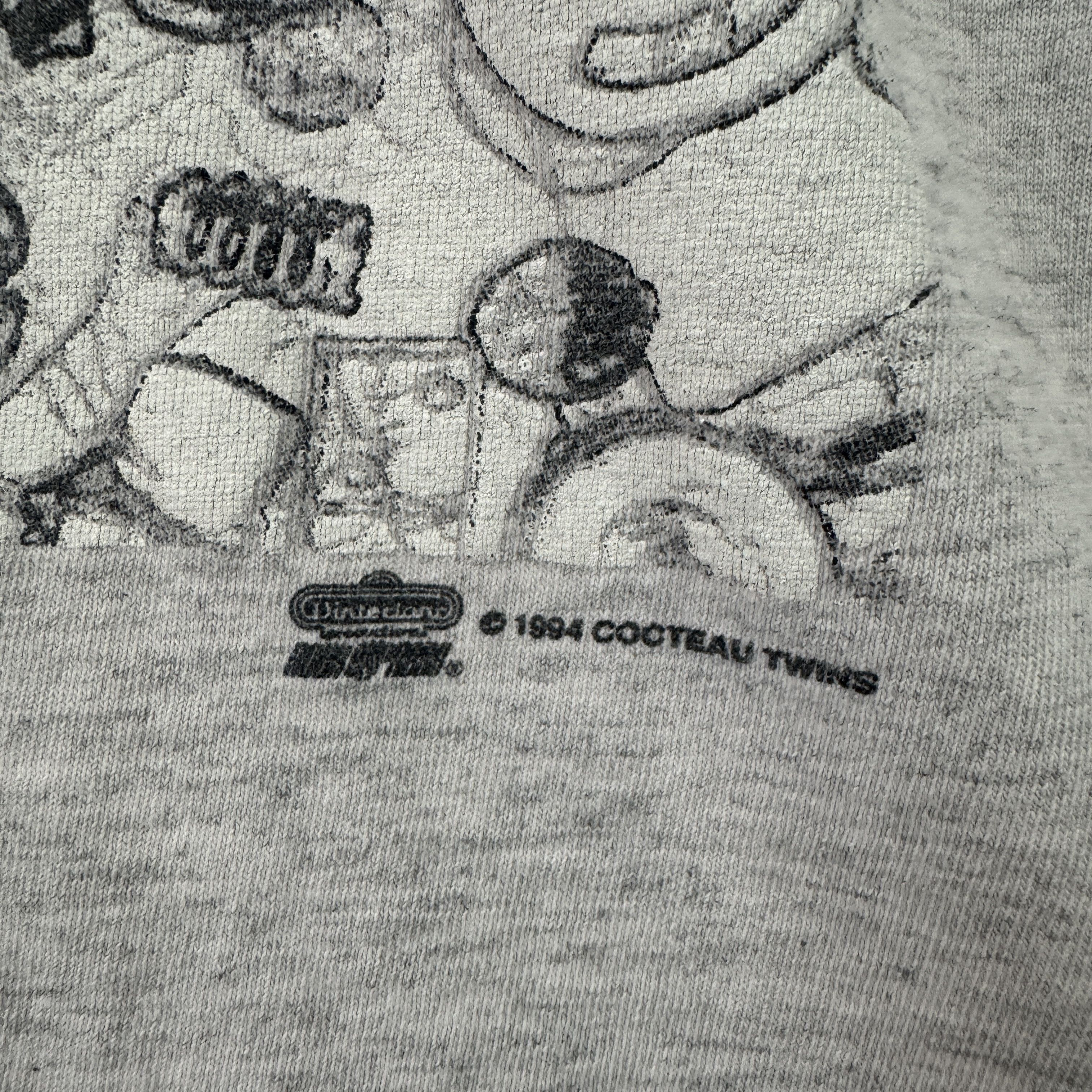 Vintage Vintage 90s Cocteau Twins 'Four Calendar Cafe' Shirt Size US XL / EU 56 / 4 - 15 Thumbnail