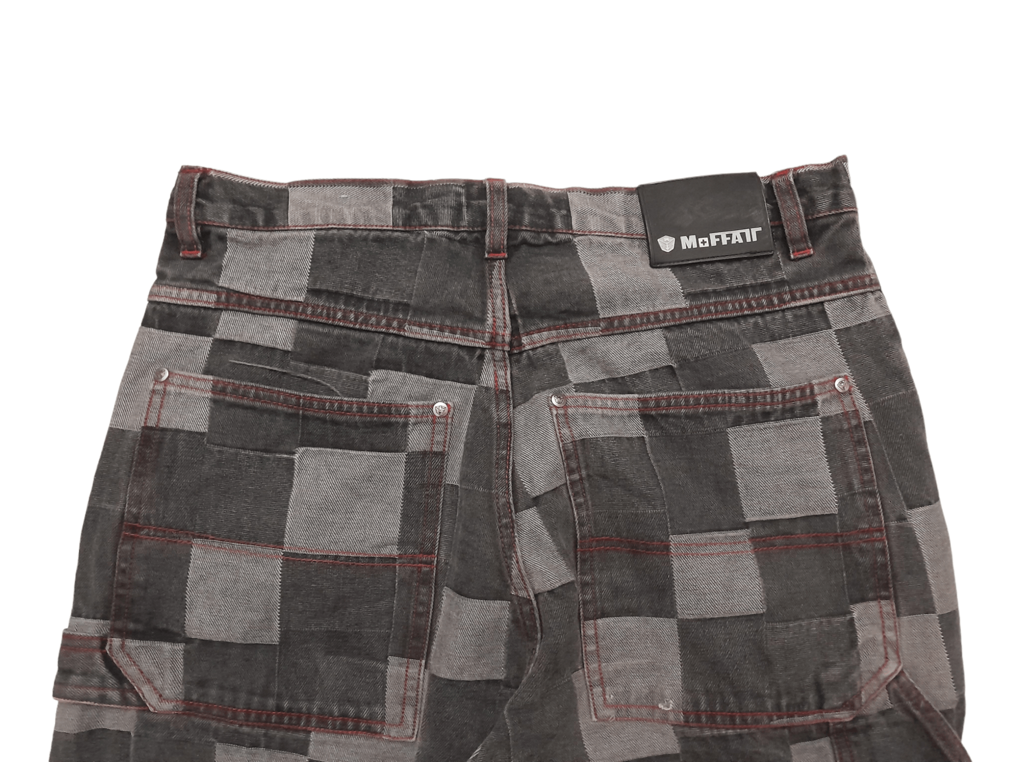 Other M+FFAT Baggy Denim Checker Patch (S158) Size US 35 - 9 Thumbnail