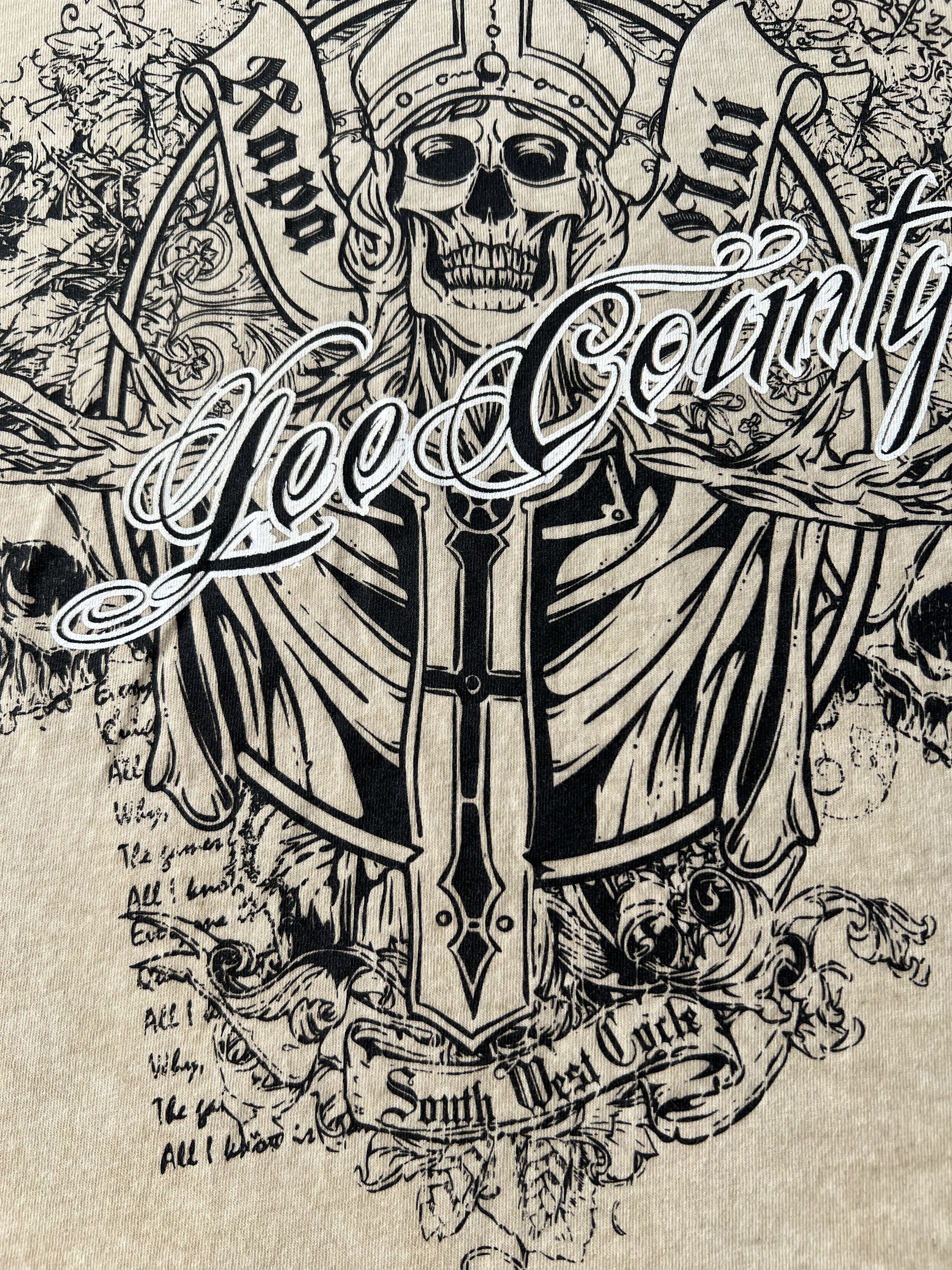 Affliction Affliction Style Rapa Nui Eagle Skull Y2K T-shirt Size US XL / EU 56 / 4 - 4 Thumbnail