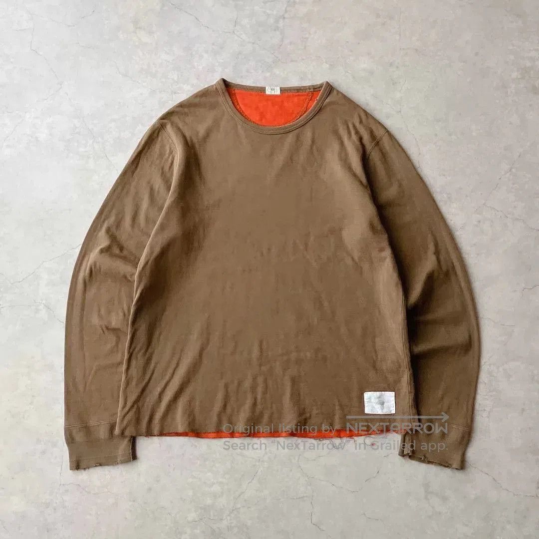 vintage rrl double rl henley shirt.