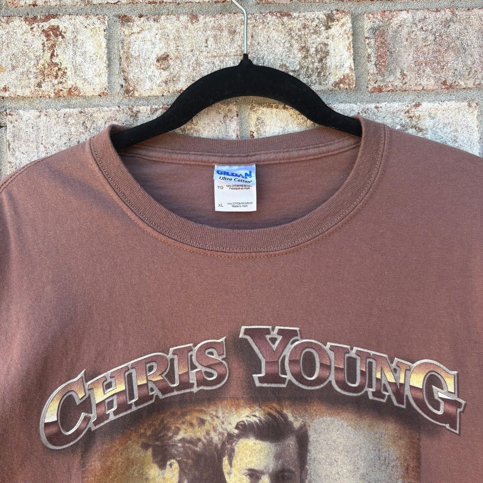 Hanes Vintage Chris Young tour graphic tee Size US XL / EU 56 / 4 - 2 Thumbnail