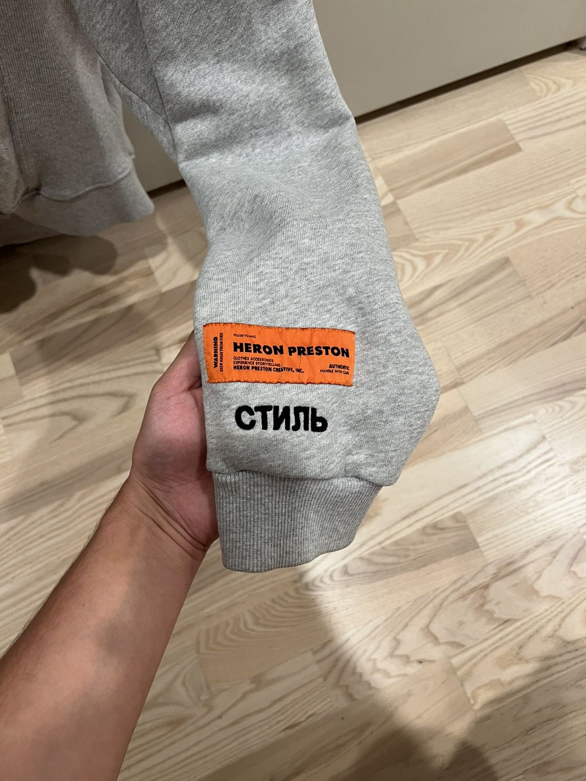 Heron Preston Grey Heron Preston Hoodie Size US S / EU 44-46 / 1 - 3 Thumbnail