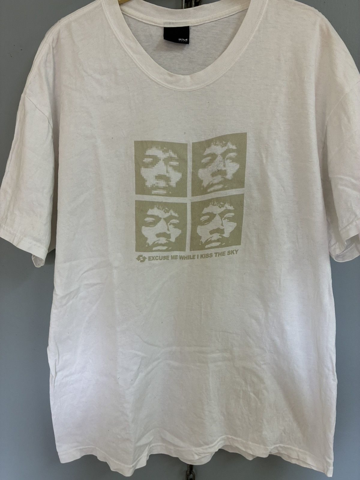 The Basement Vintage Y2K Basement Clothing company Jimi Hendrix photo Size US L / EU 52-54 / 3 - 3 Thumbnail