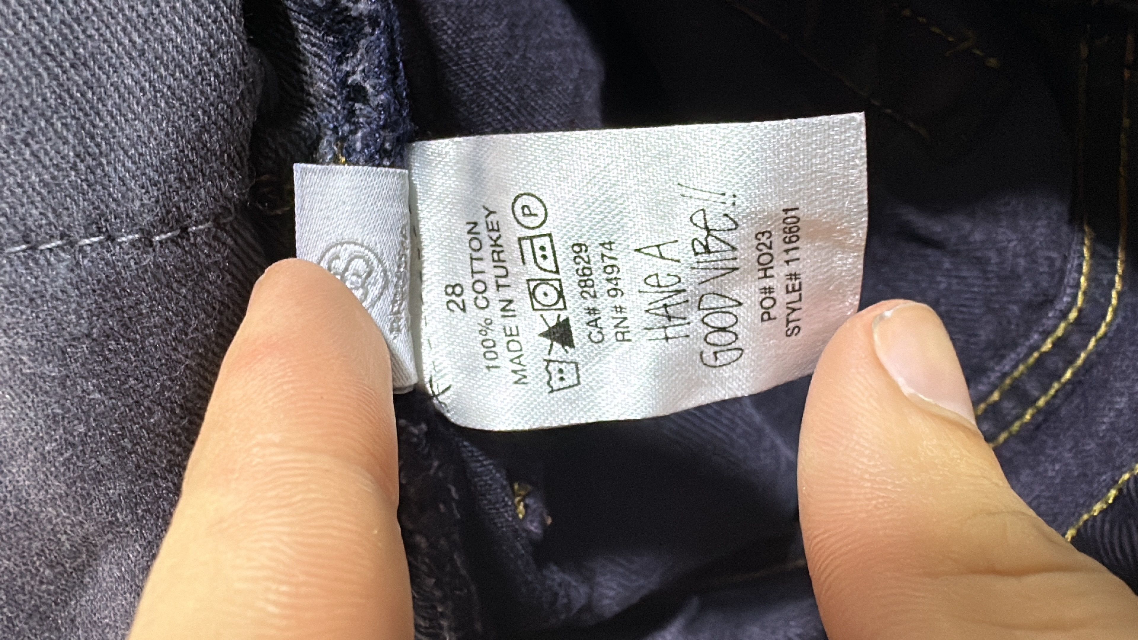 Stussy Stussy Classic Jean Denim Nightshade Size 28 Size US 28 / EU 44 - 6 Thumbnail