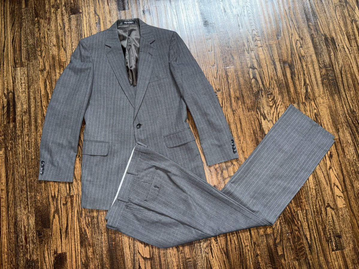 Ralph Lauren American Gentlemen Tailored 2pc Suit Jacket & Pant Set 44L Size 44L - 1 Thumbnail