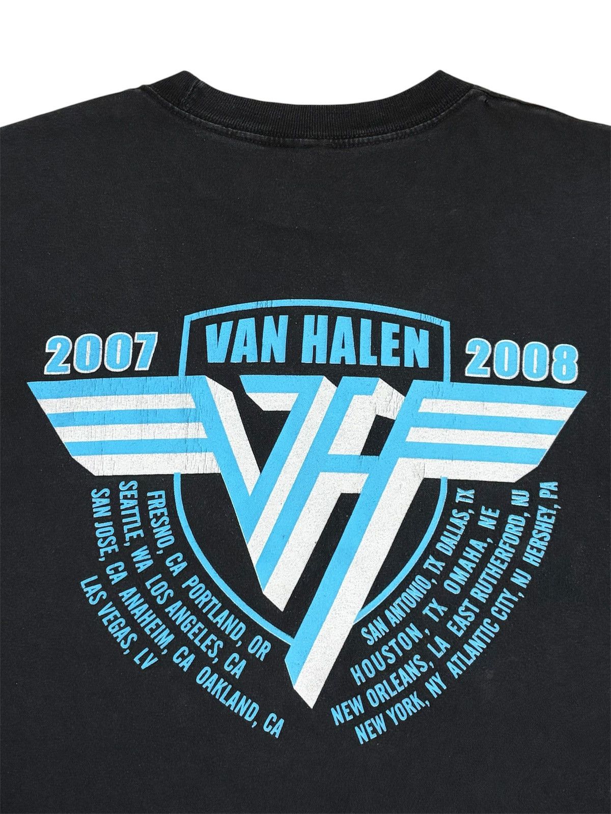 Band Tees Van Halen Tour 2007-2008 Size US M / EU 48-50 / 2 - 2 Thumbnail