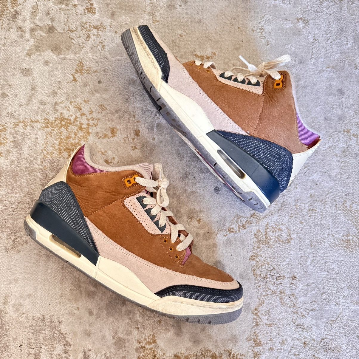 Jordan Brand nike air jordan 3 "winterized - brown" Size US 9.5 / EU 42-43 - 2 Thumbnail