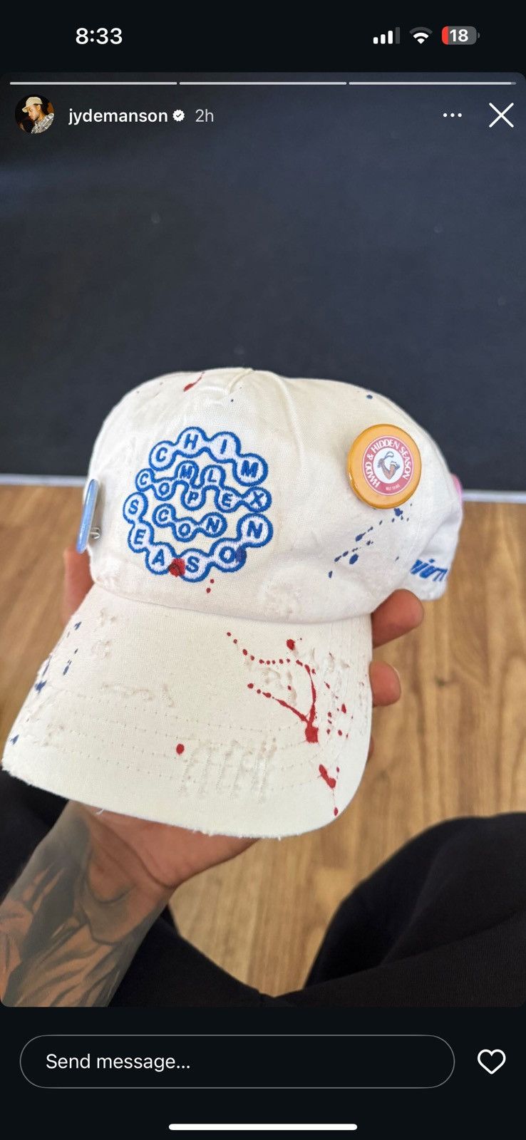 HMDD Hmdd x Hidden Season Complex Cap Size ONE SIZE - 2 Thumbnail
