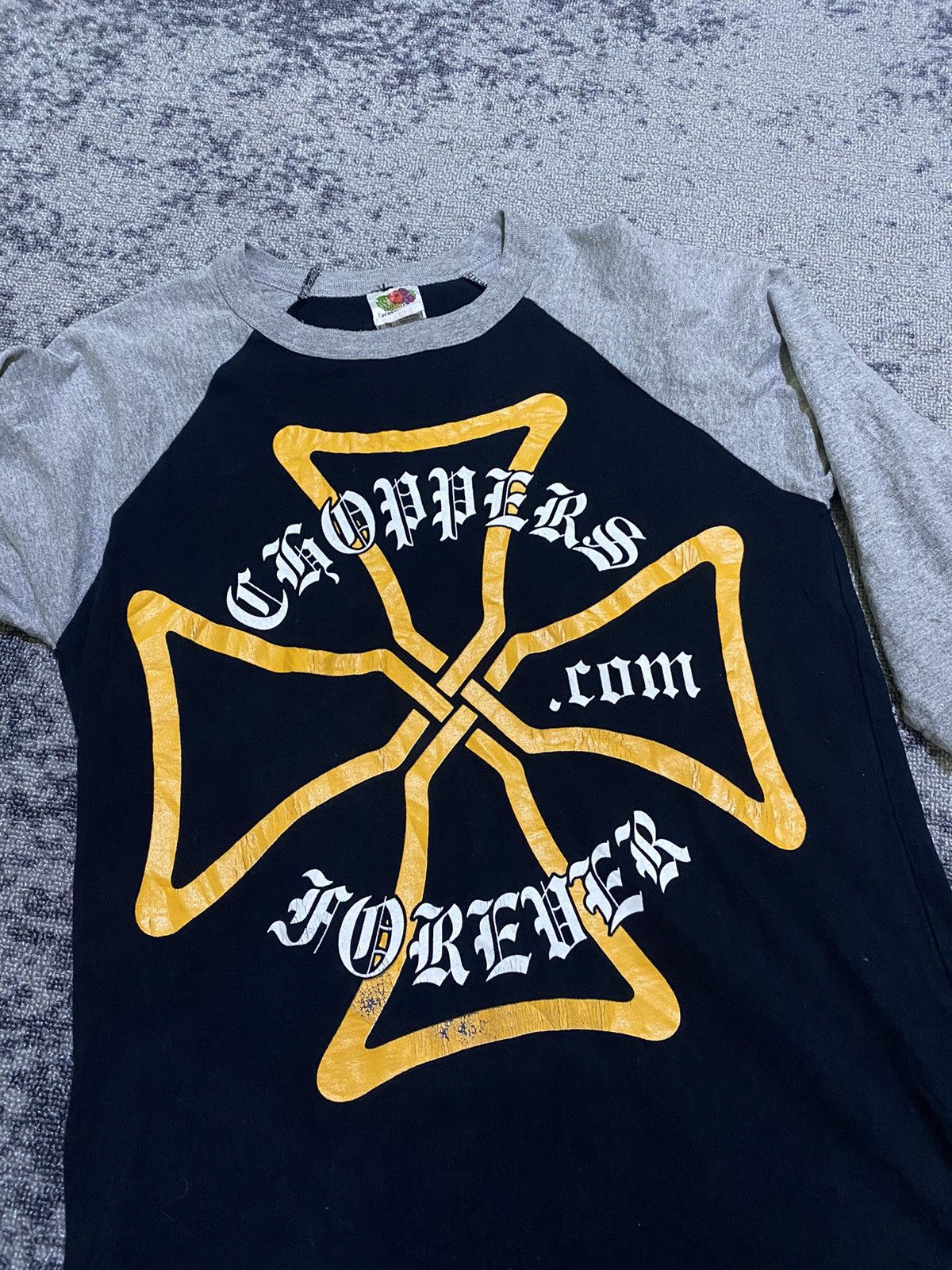 Hysteric Glamour × If Six Was Nine × Le Grande Bleu (L.G.B.) Y2k Choppers Forever cross long sleeve Size US M / EU 48-50 / 2 - 3 Thumbnail