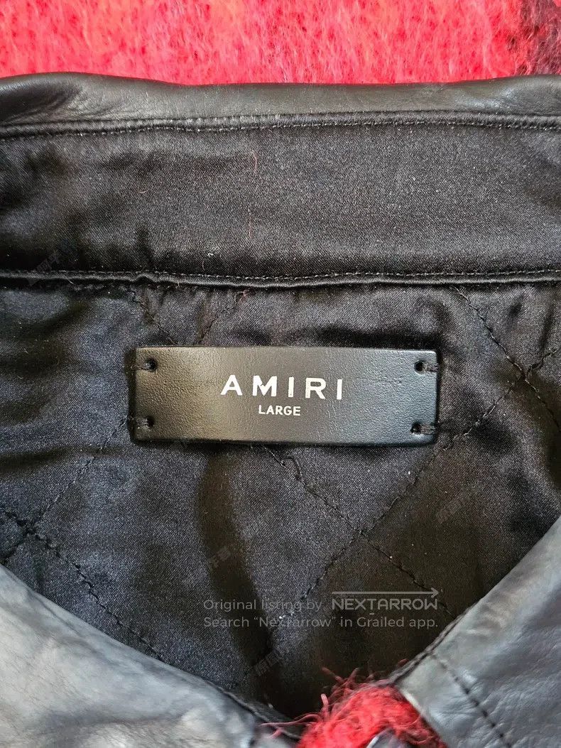 Amiri Amiri Men's Plaid Mohair Blend Jacket Size US L / EU 52-54 / 3 - 4 Thumbnail